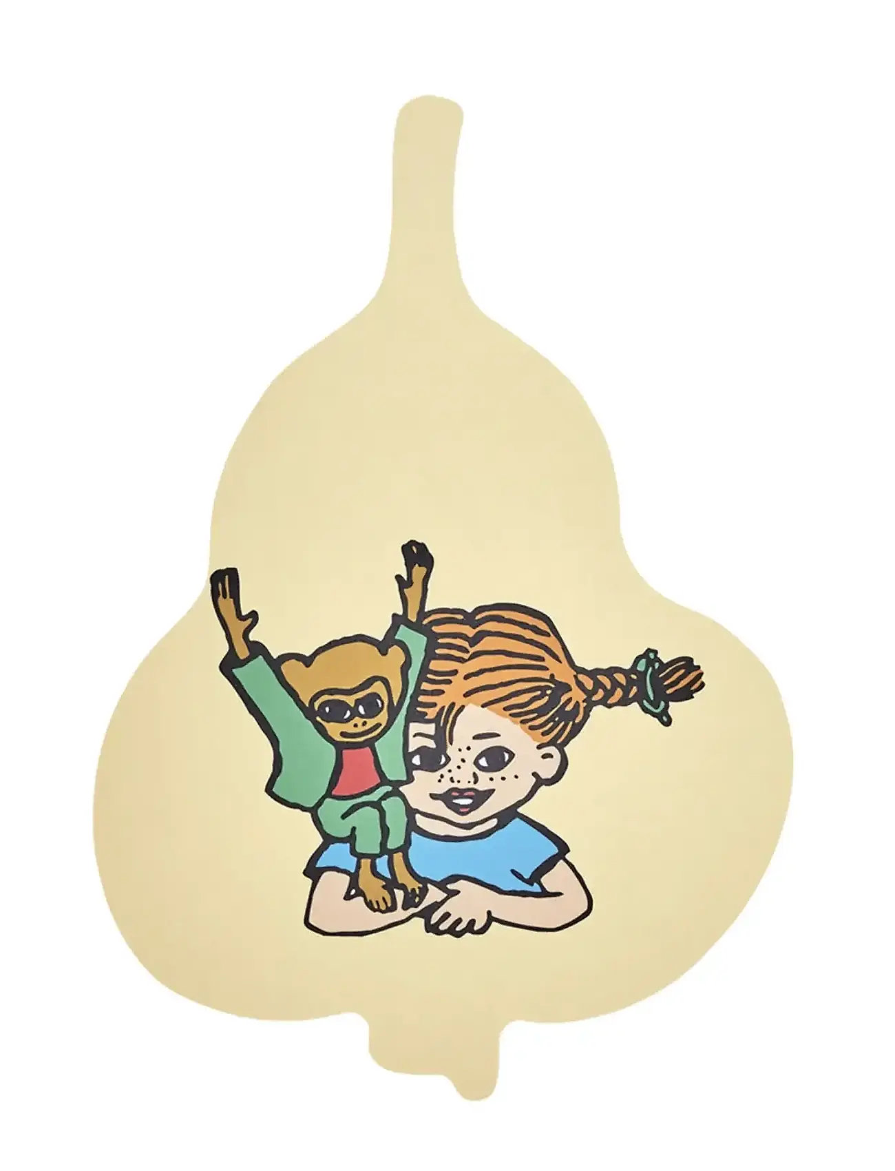 MUURLA Pippi Chop & Serve Board Fruits 21X30Cm Patterned - 21X30CM - Kinder