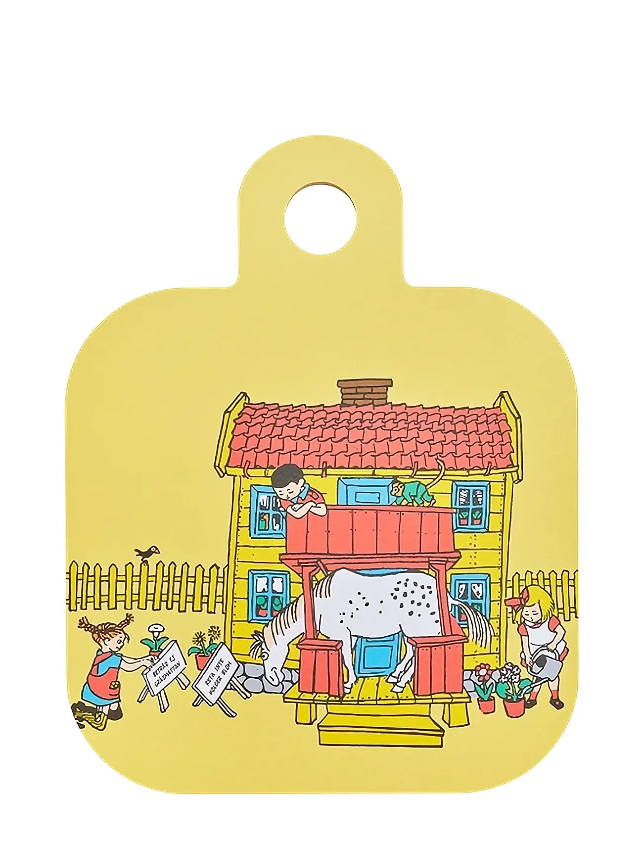 Moomin Chop&Serve Board 25X32Cm Villa Villekulla Multi/patterned