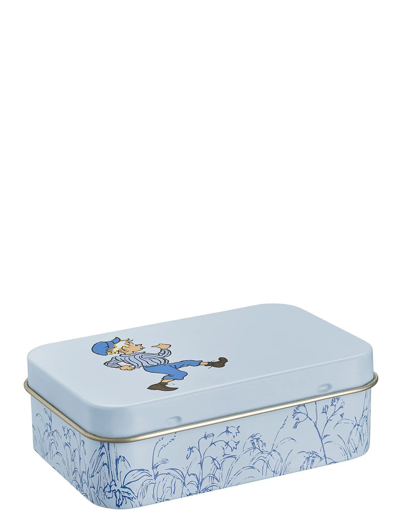 Emil I Lönneberga Tin Box 10X6,5X3Cm Emil Blue Blå