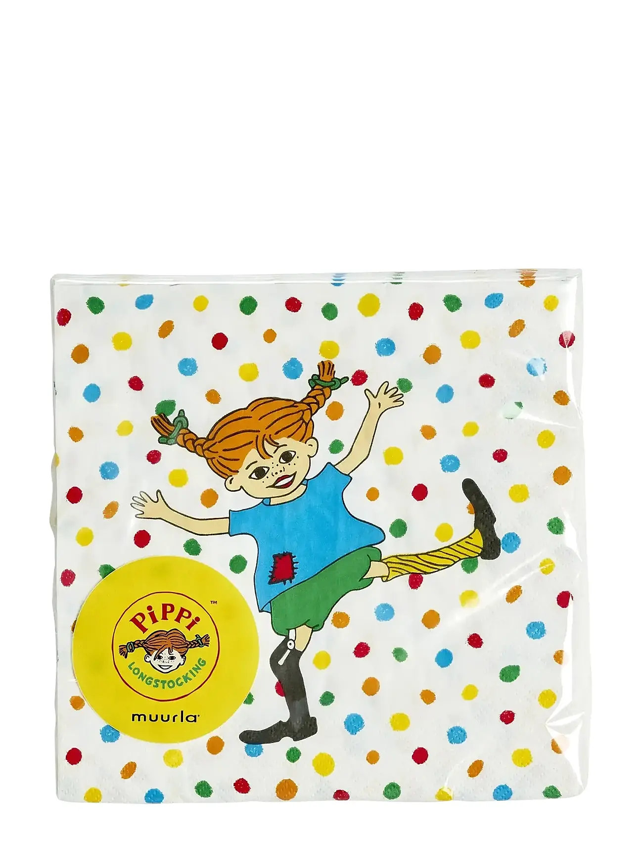 MUURLA Serviette 33X33Cm Hoppsansa Weiß - 33X33CM - Kinder