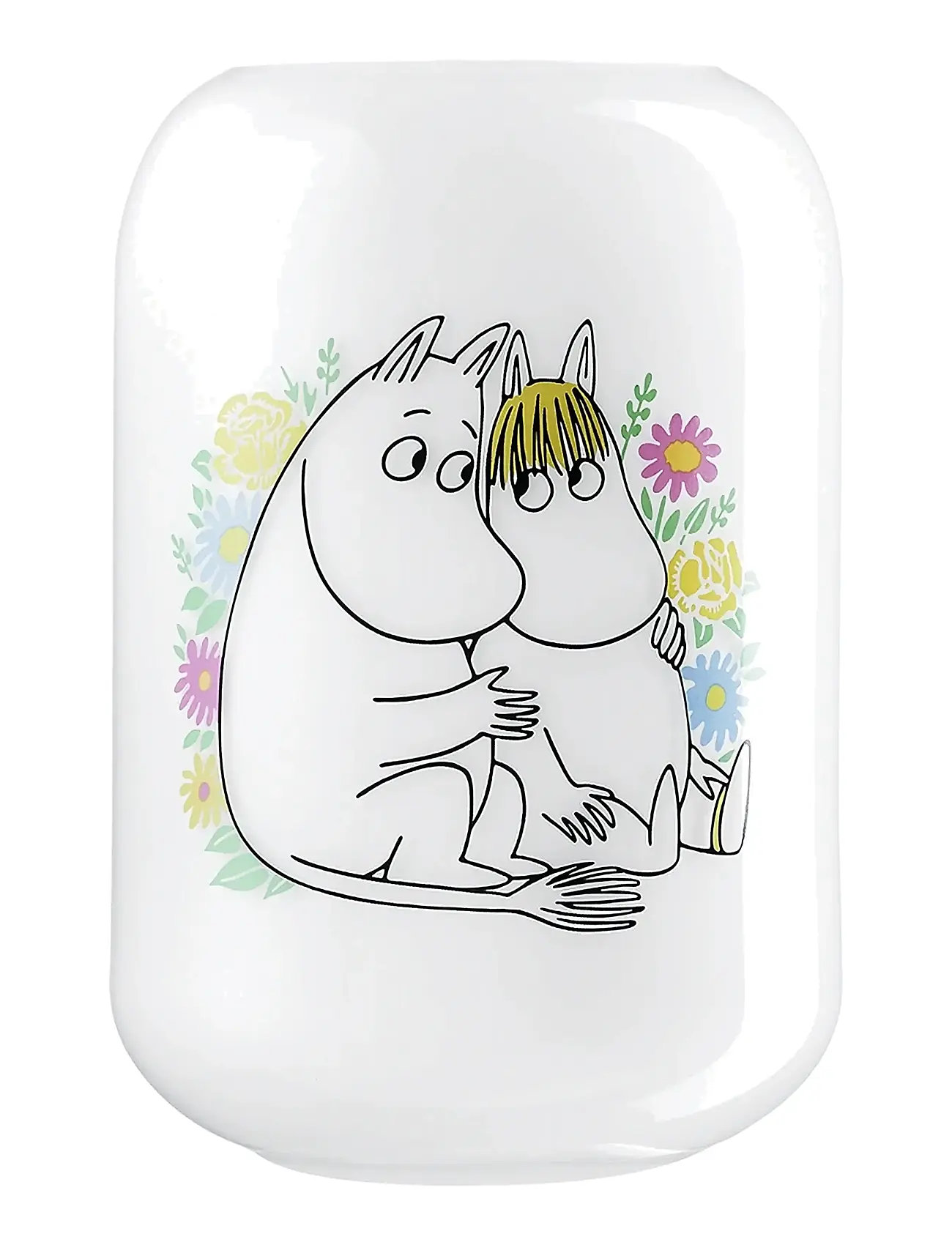 MUURLA Moomin Vase Flowers 19Cm Weiß - H19CM - Unisex