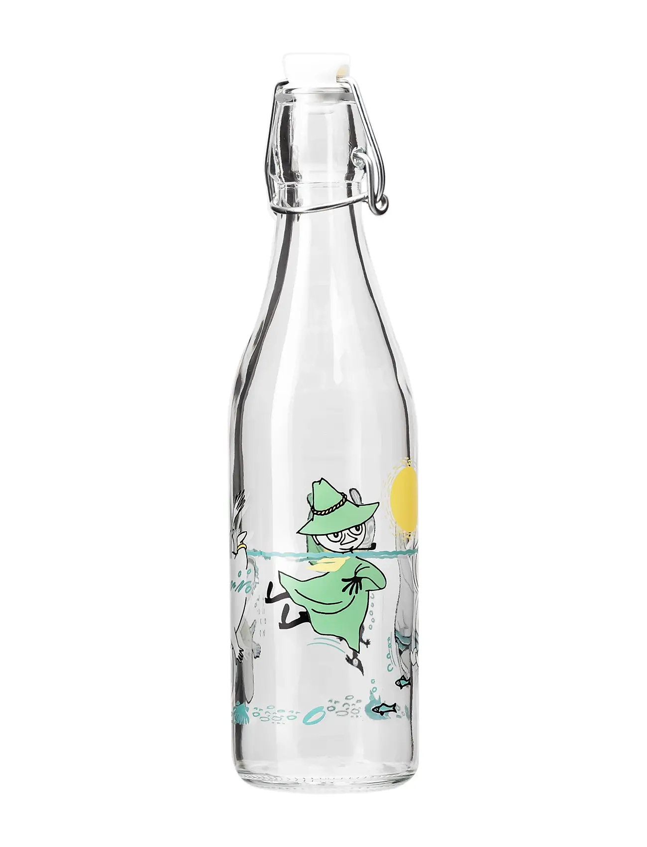 MUMIN Glass Bottle 0,5L Fun In The Water Nude