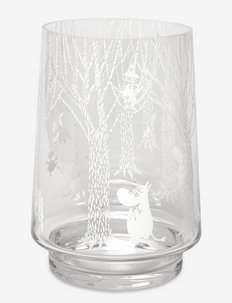 Moomin vase/lantern In the Woods - laternen - clear