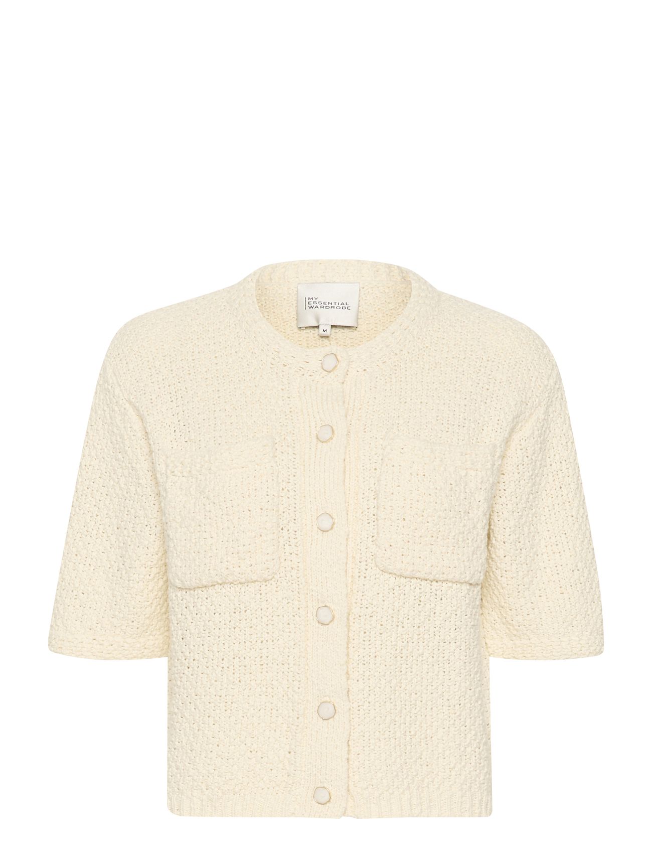 Carrymw Knit Cardigan White My Essential Wardrobe
