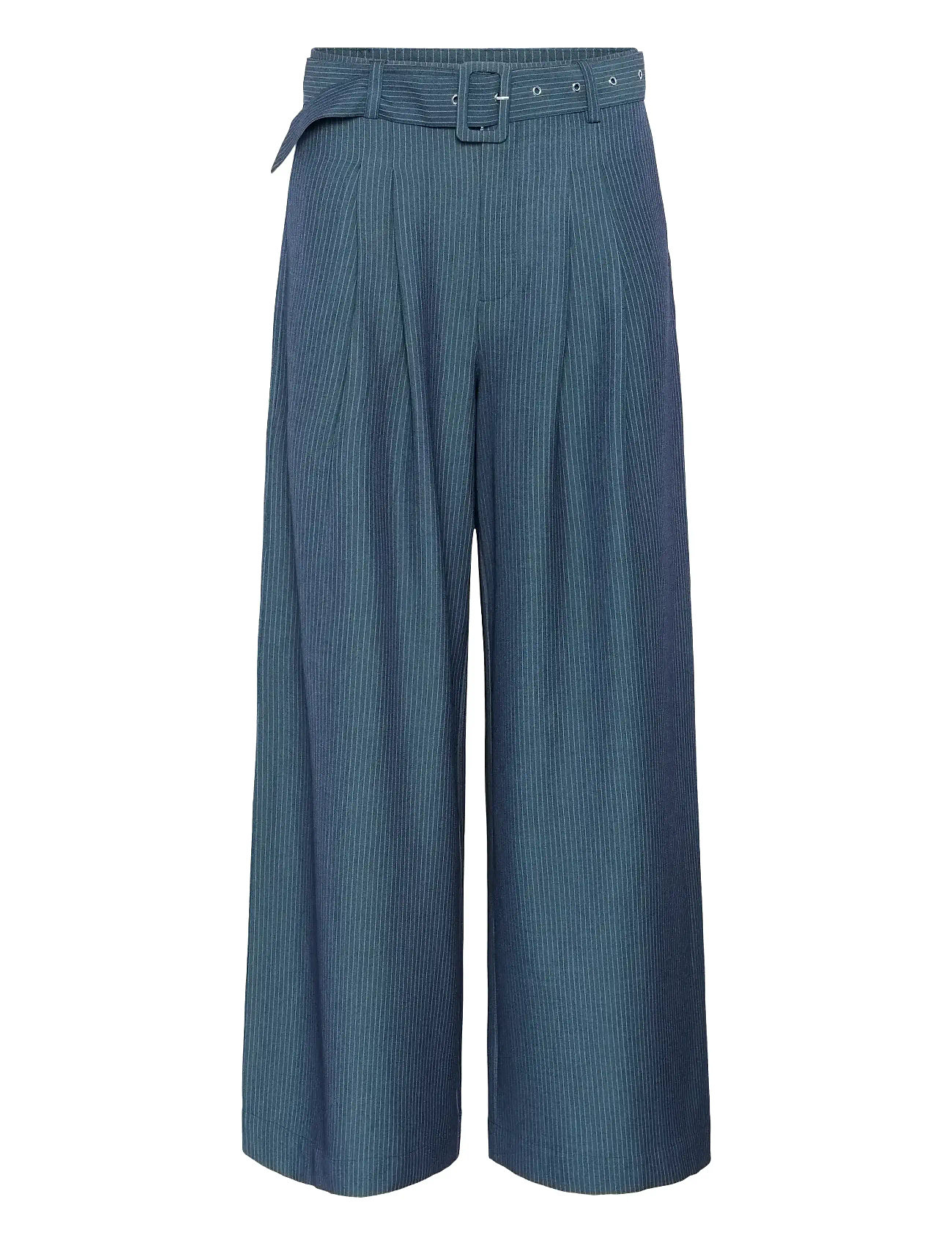 MY ESSENTIAL WARDROBE Vittamw High Wide Hose Blau - 34 - Damen