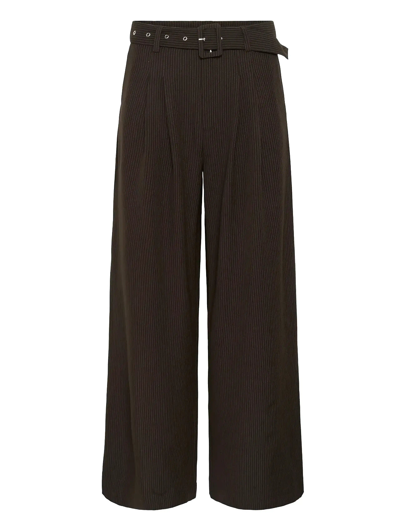 MY ESSENTIAL WARDROBE Vittamw High Wide Hose Braun - 44 - Damen