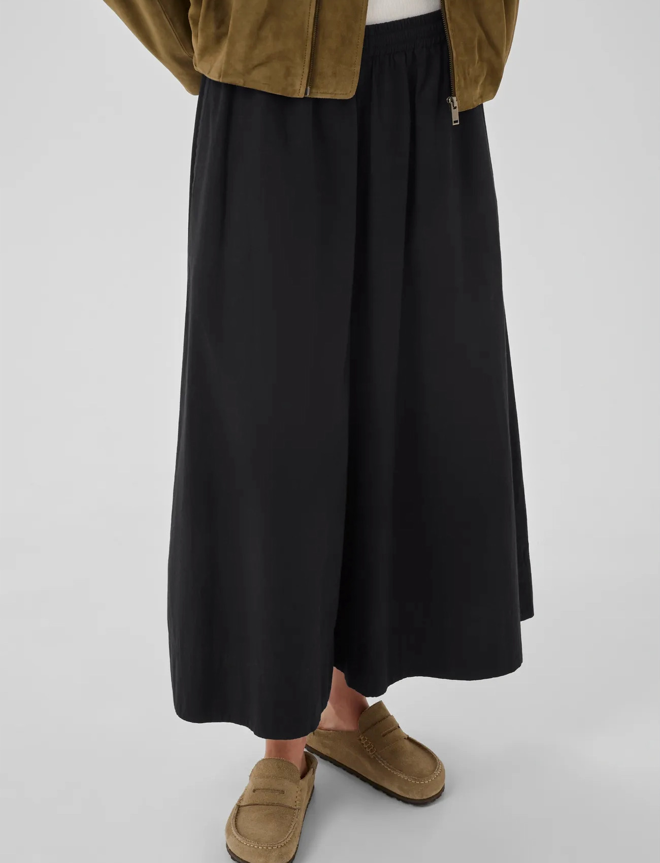 My Essential Wardrobe Sunnamw Skirt Pant, 38, Black, Bukser > Culottes, Dame