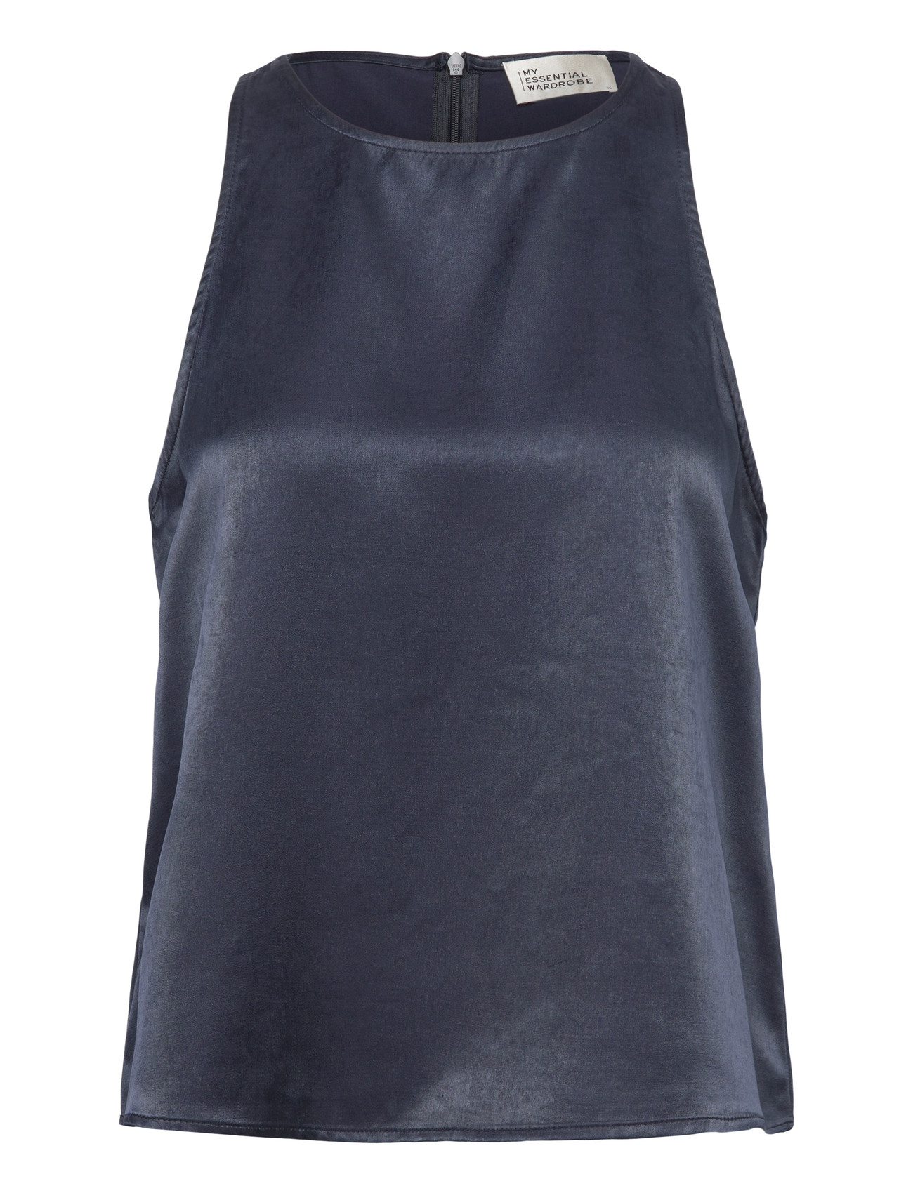 My Essential Wardrobe Estellemw Top, 38, Navy, T-Shirts & Toppe > Uden Ærmer, Dame