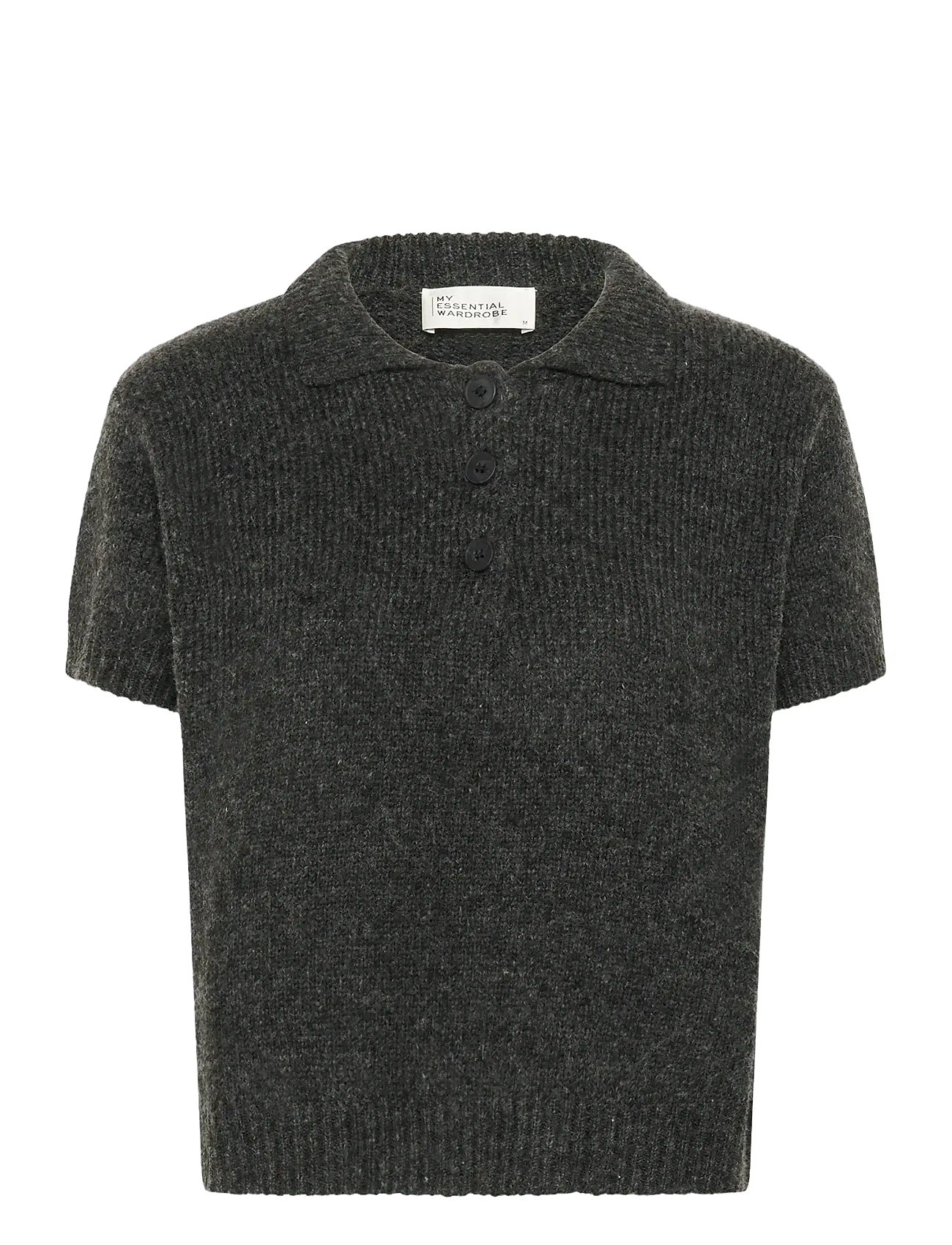 MY ESSENTIAL WARDROBE Palomamw Knit Polo Ss Grün - XS - Damen