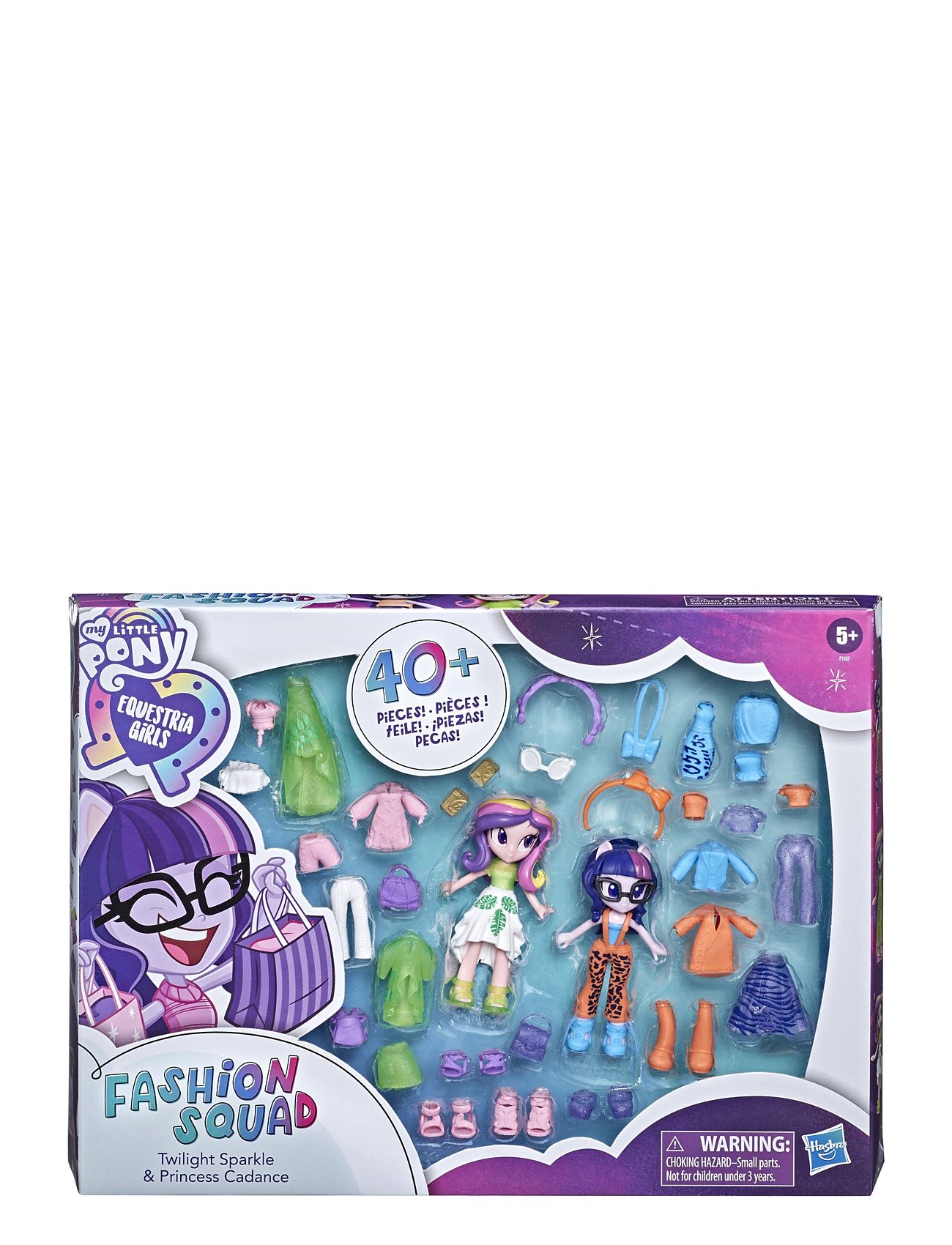 My Little Pony Twilight Sparkle & Prinsesse Cadance Toys Playsets & Action Figures Movies & Fairy Tale Characters Multi/patterned My Little Pony