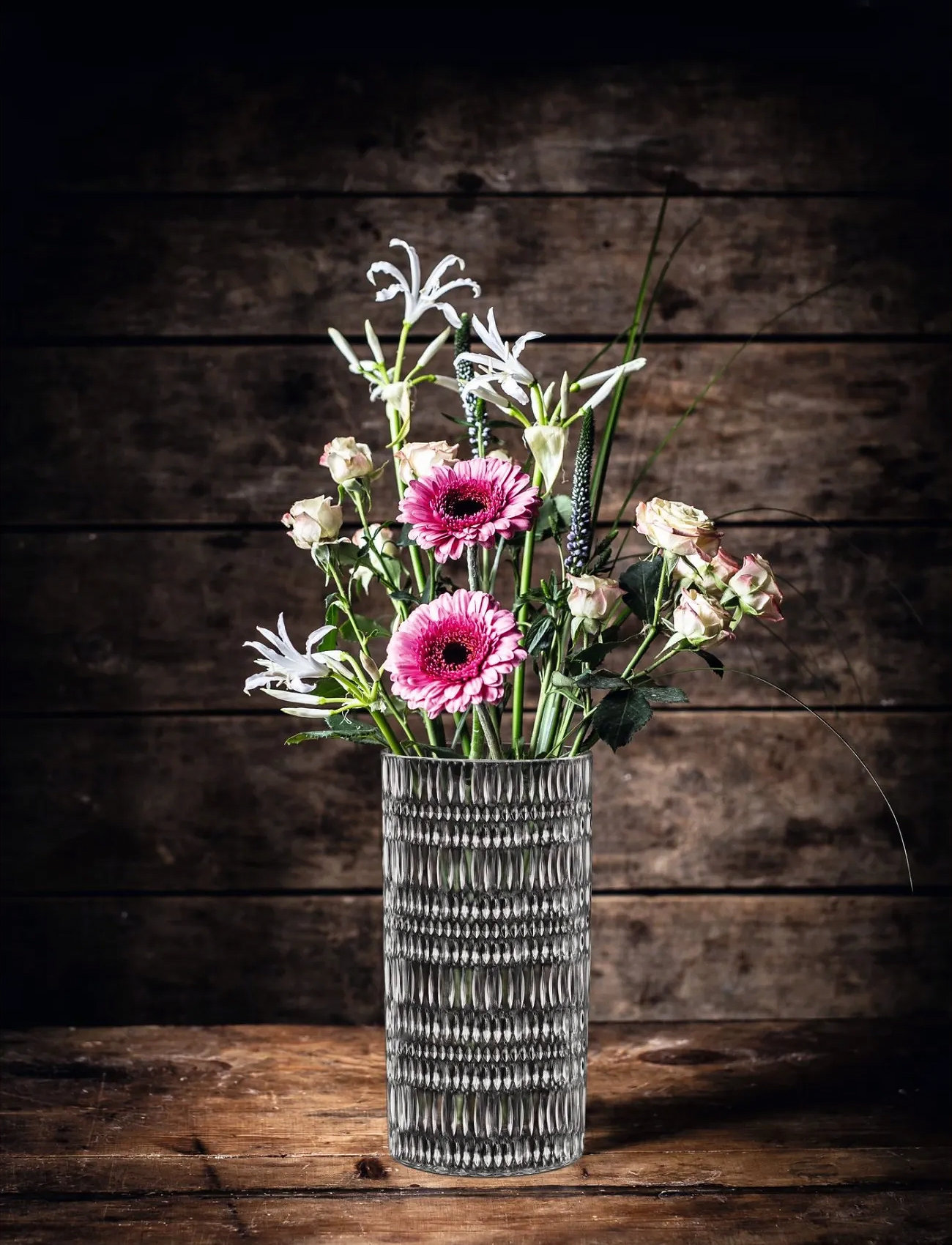 Nachtmann Ethno Vase 23cm, H23 cm, Nude, Vaser > Cylindervaser, Unisex
