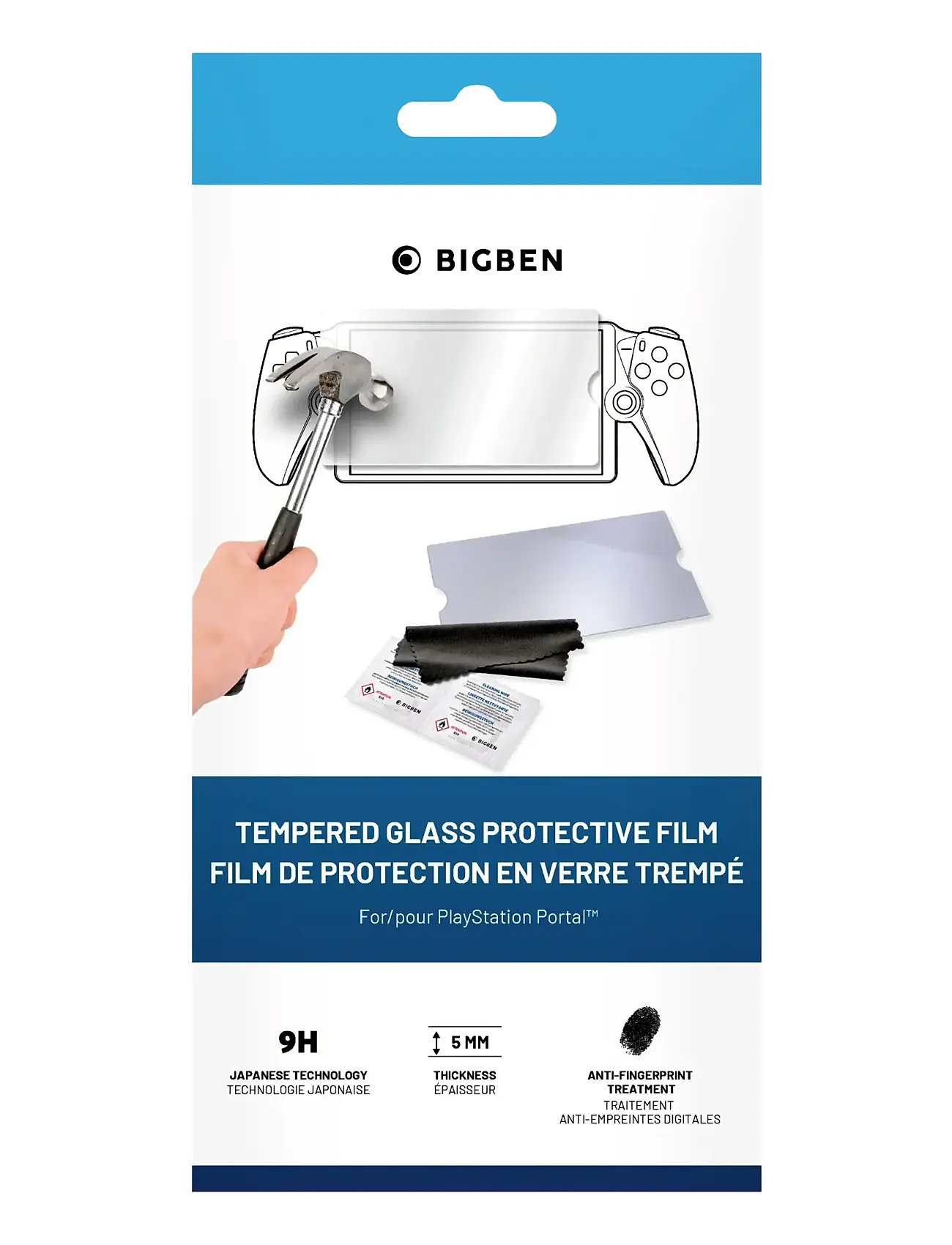 NACON Playstation Portal Tempered Glass, One Size, White, Accessories > Other, Børn