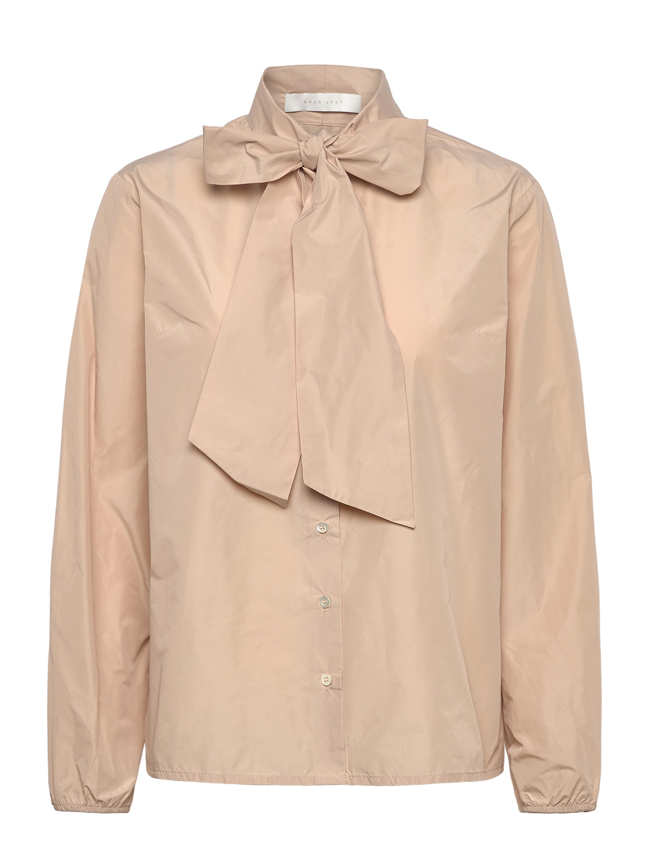 NAJA LAUF Veronique Bluse Taffeta Beige - 34 - Damen