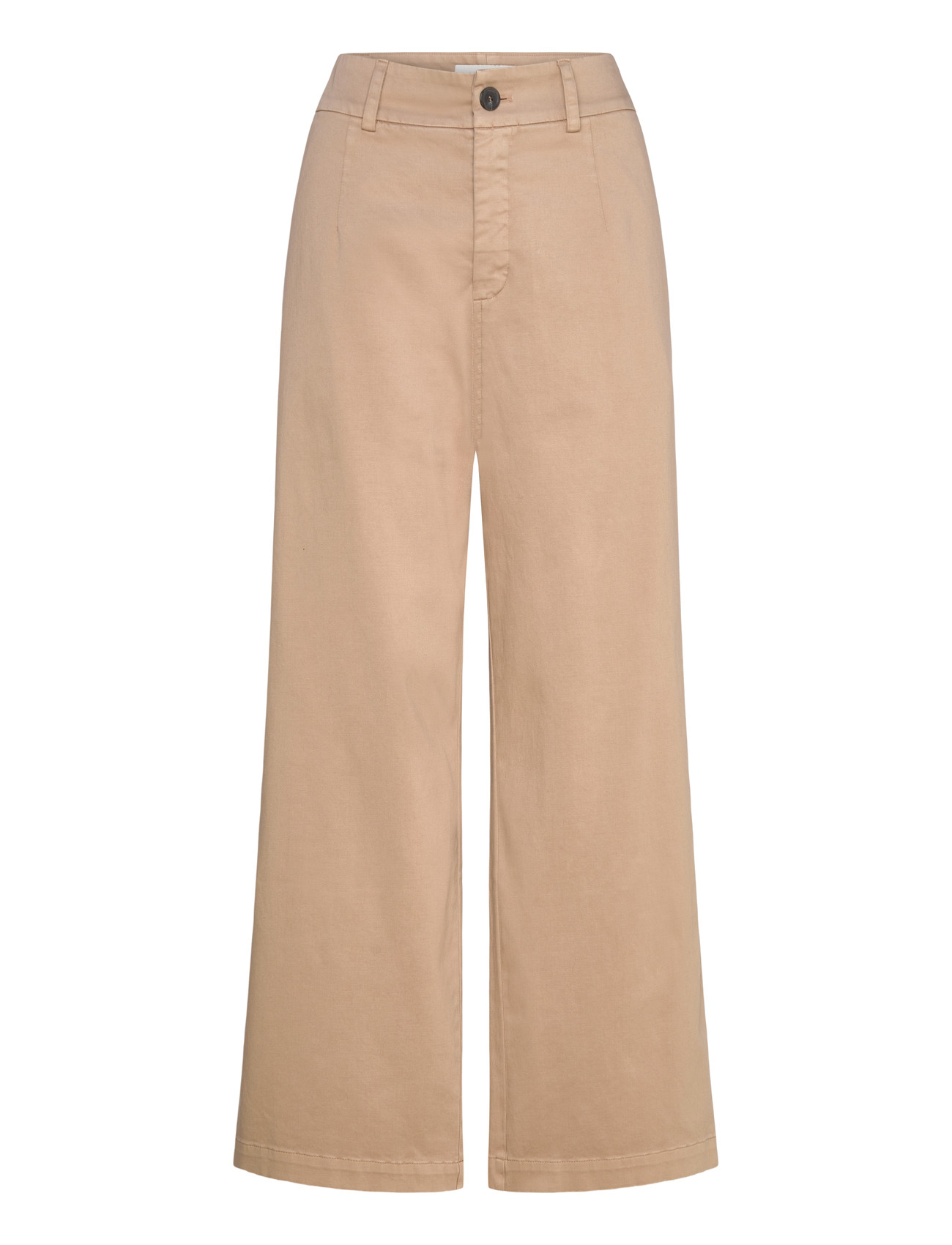 NAJA LAUF Mimmie Hosen Washed Sateen Braun - 42 - Damen