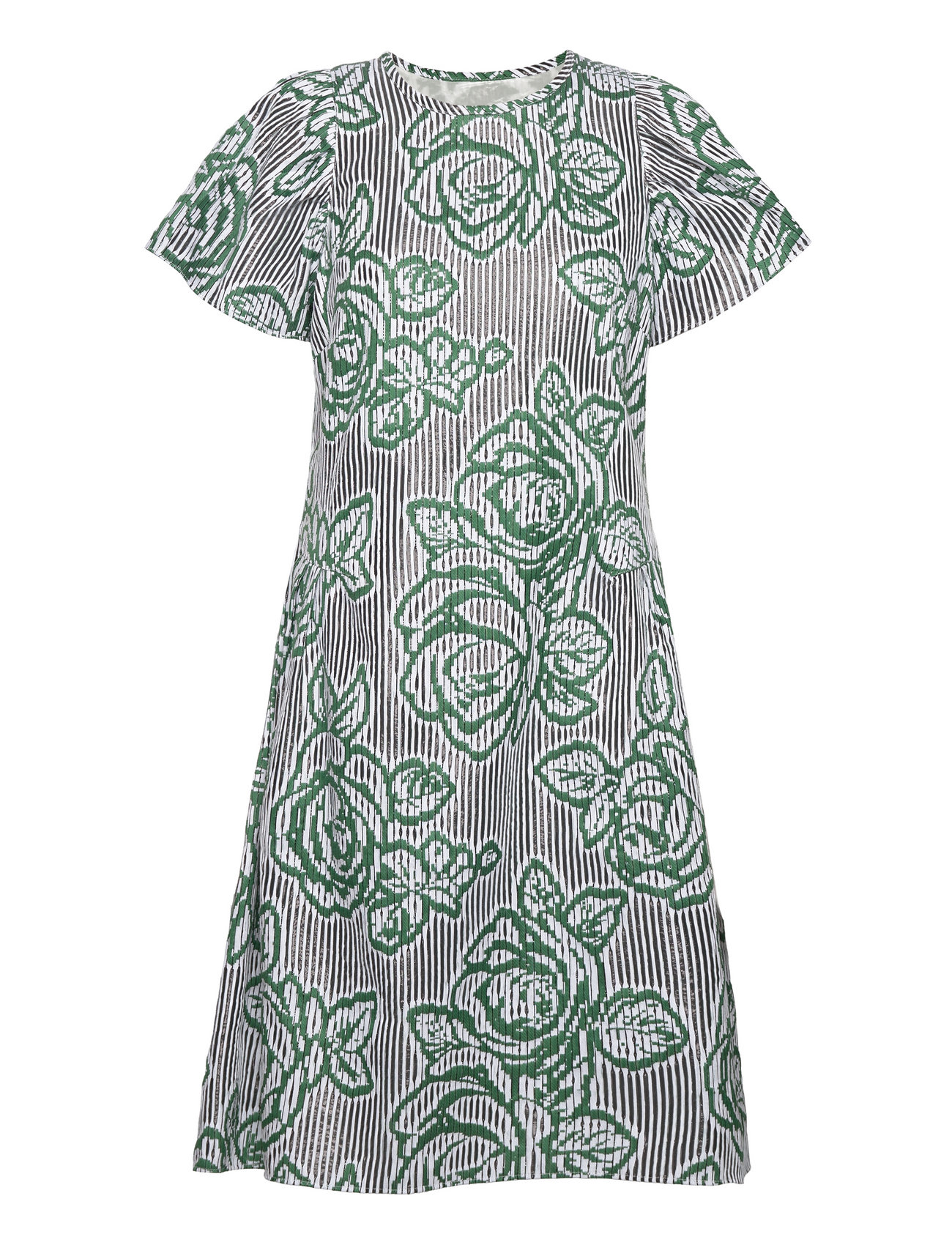 Nomi Dress Blind Rose Green Naja Lauf
