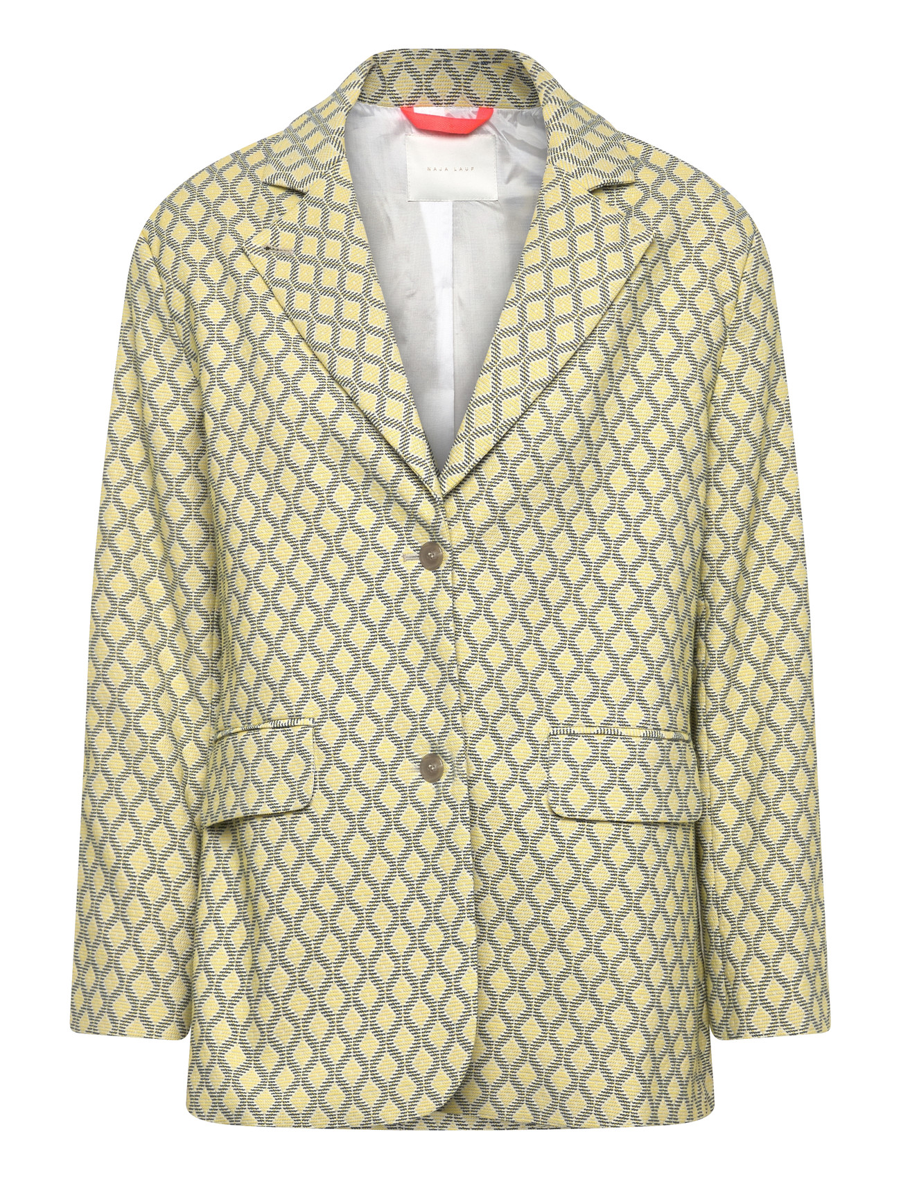 NAJA LAUF Feodora Blazer Fishnet Gelb - 38 - Damen