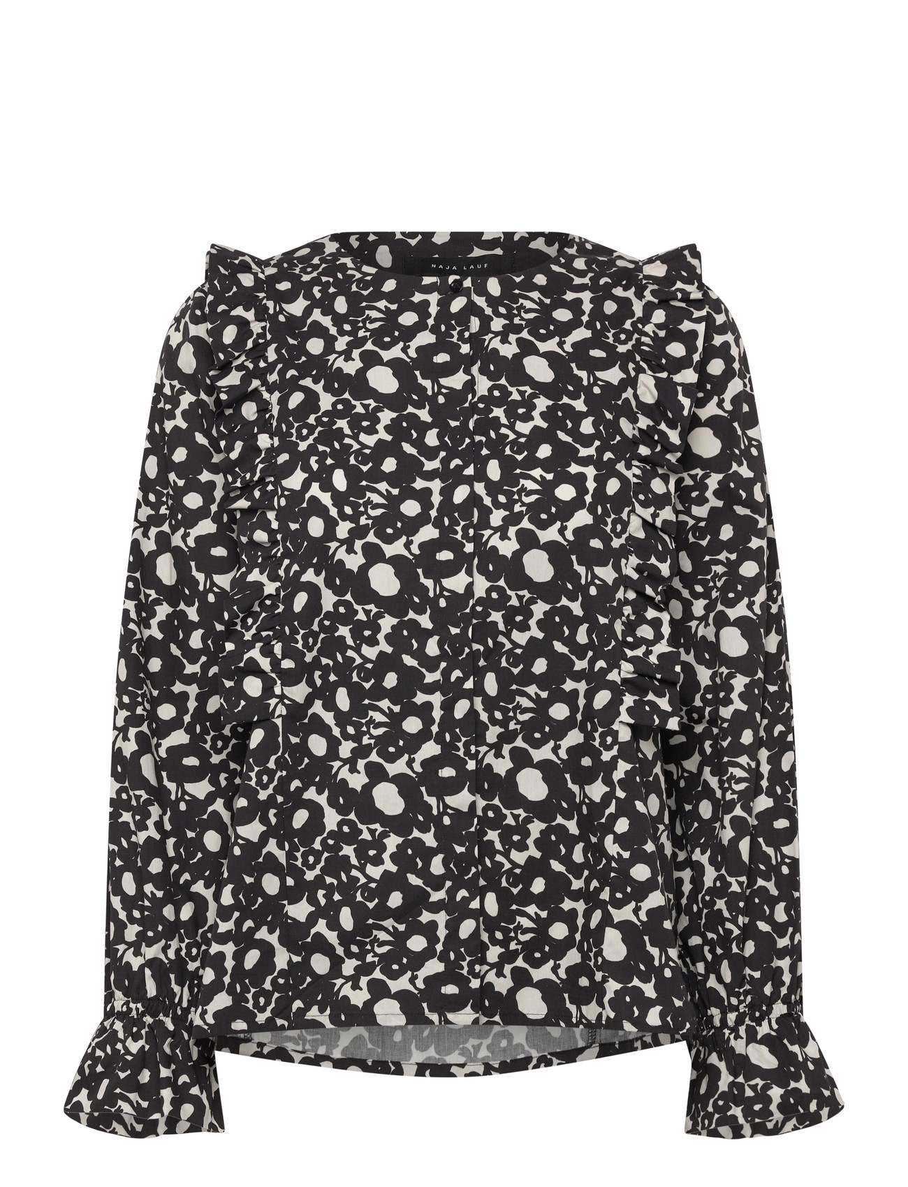 NAJA LAUF Dalia Bluse Schwarz - 42 - Damen