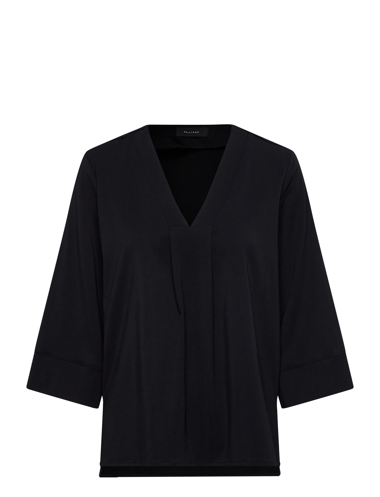 NAJA LAUF Rosemarie Bluse Dense Stretch Schwarz - 34 - Damen