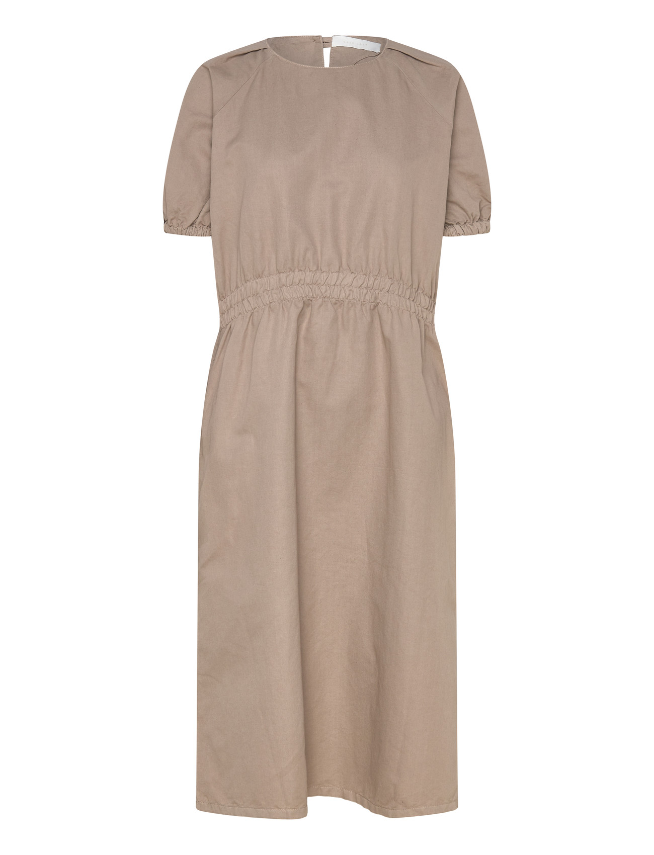 NAJA LAUF Puk Kleid Baumwolle Linen Beige - 38 - Damen