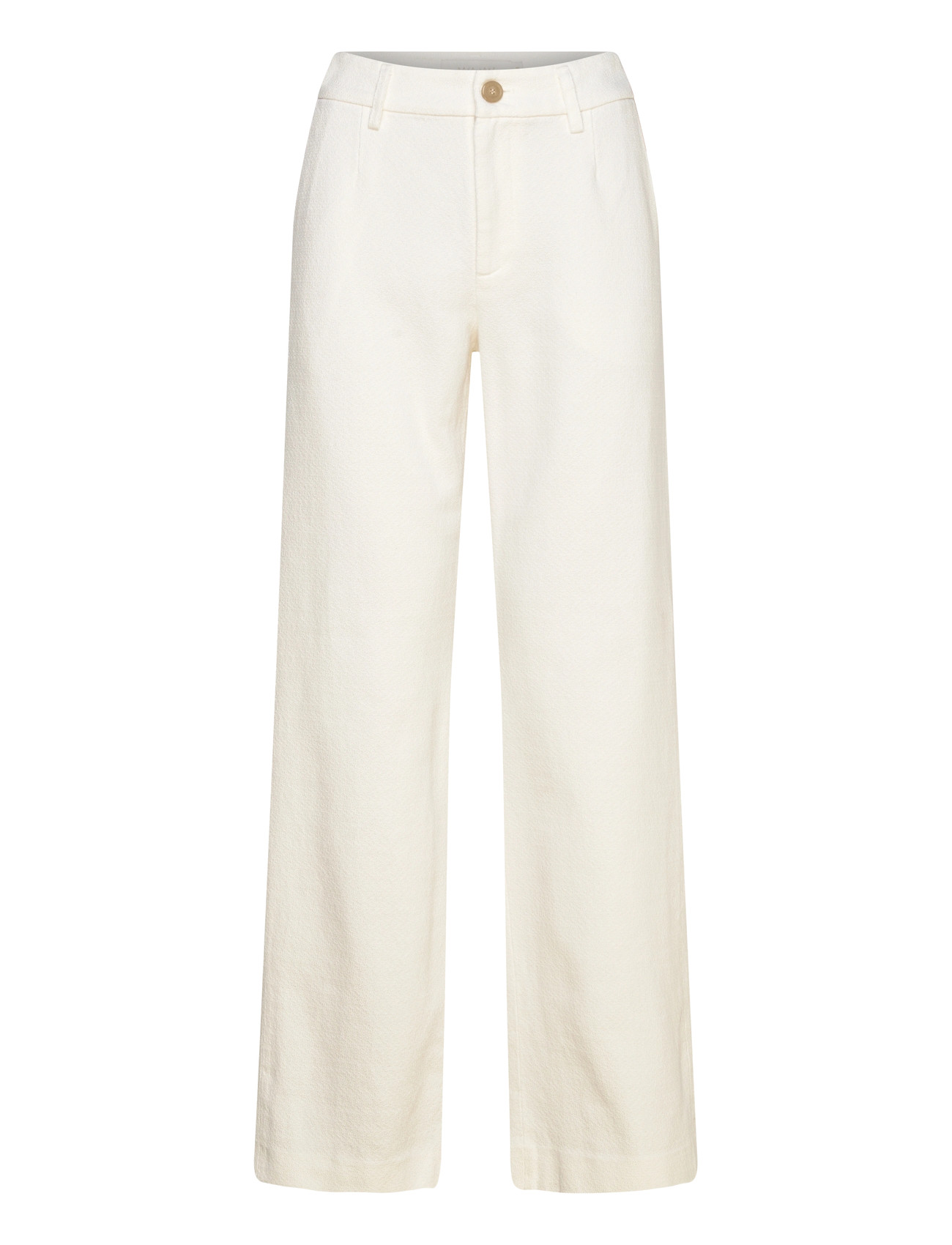 NAJA LAUF Helen Hosen Rustic Baumwolle Cream - 38 - Damen