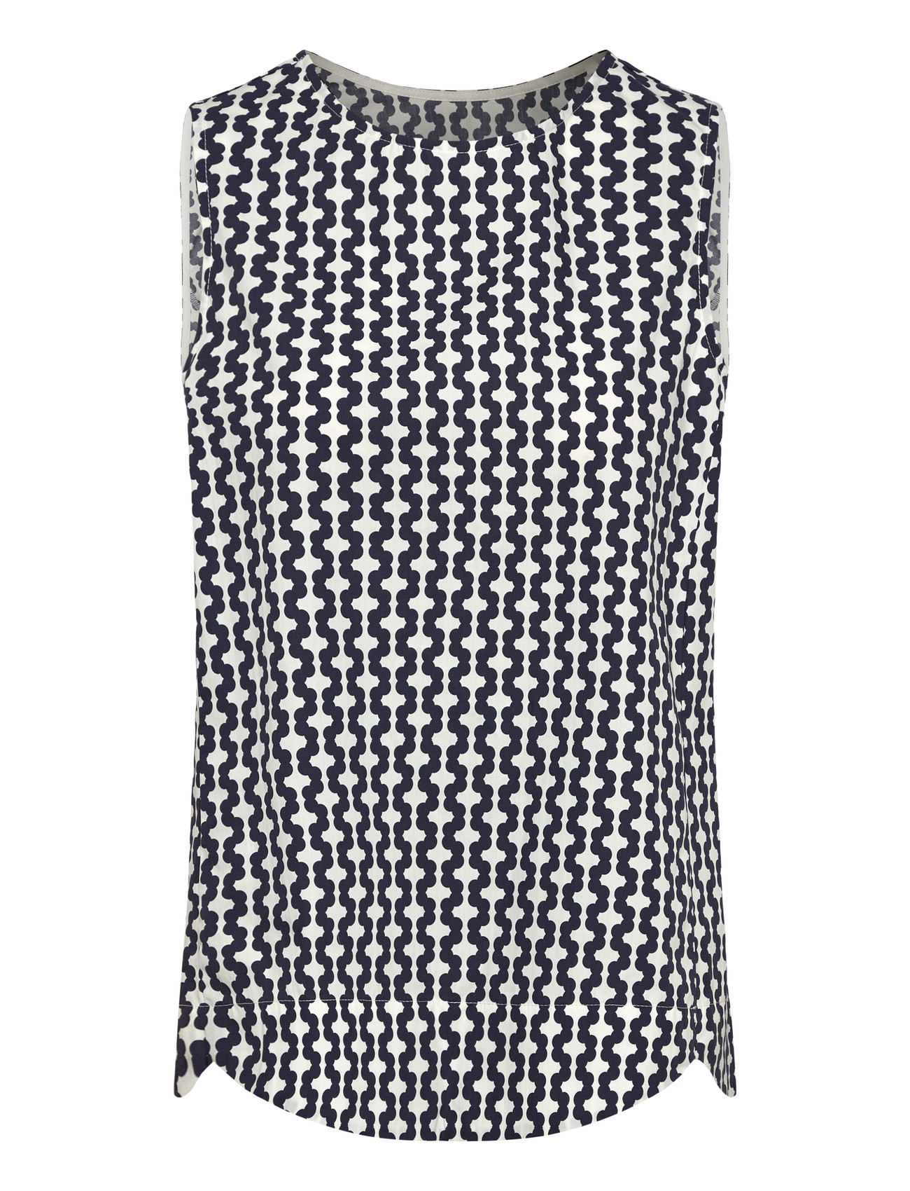 NAJA LAUF Samsara Oberteil Dots In A Row Navy - 42 - Damen