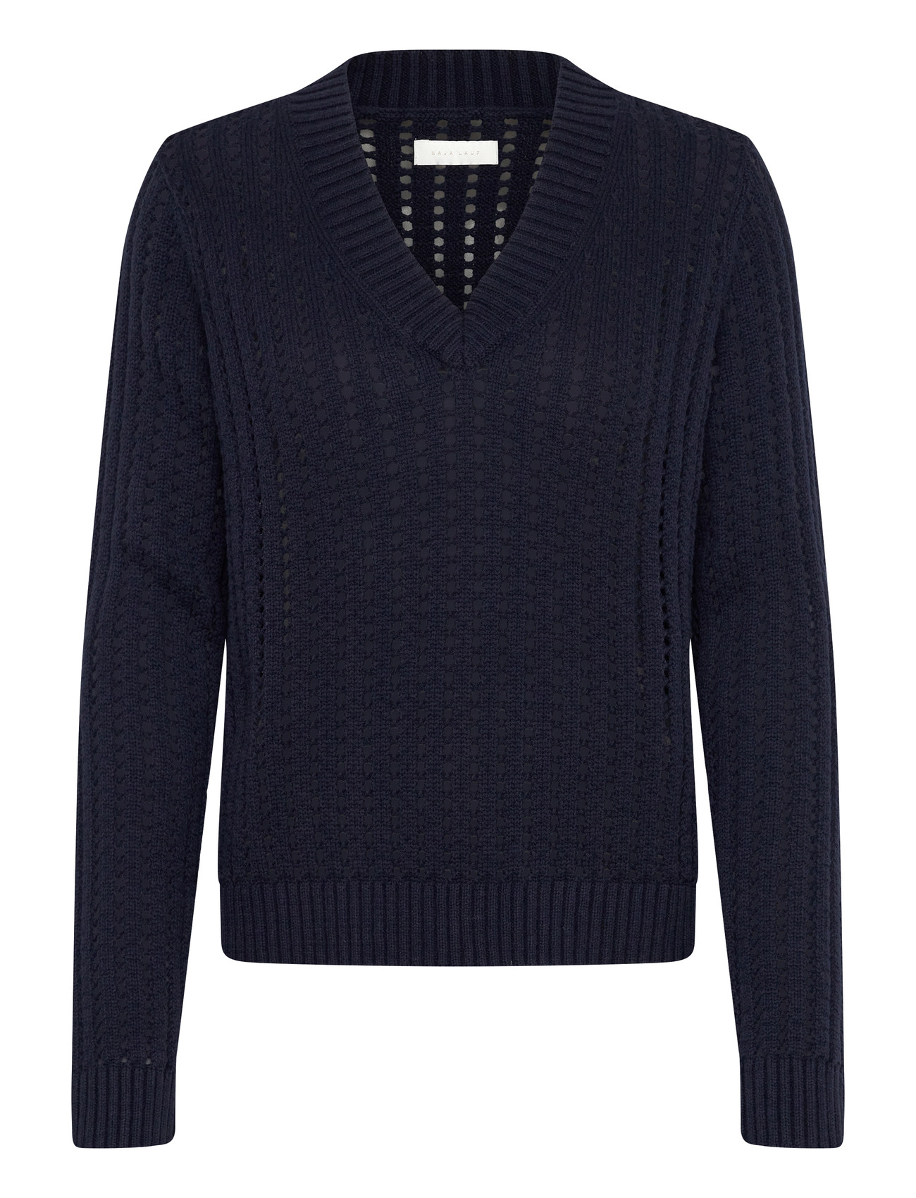 NAJA LAUF Jennie Pullover Open Knit Navy - XS - Damen