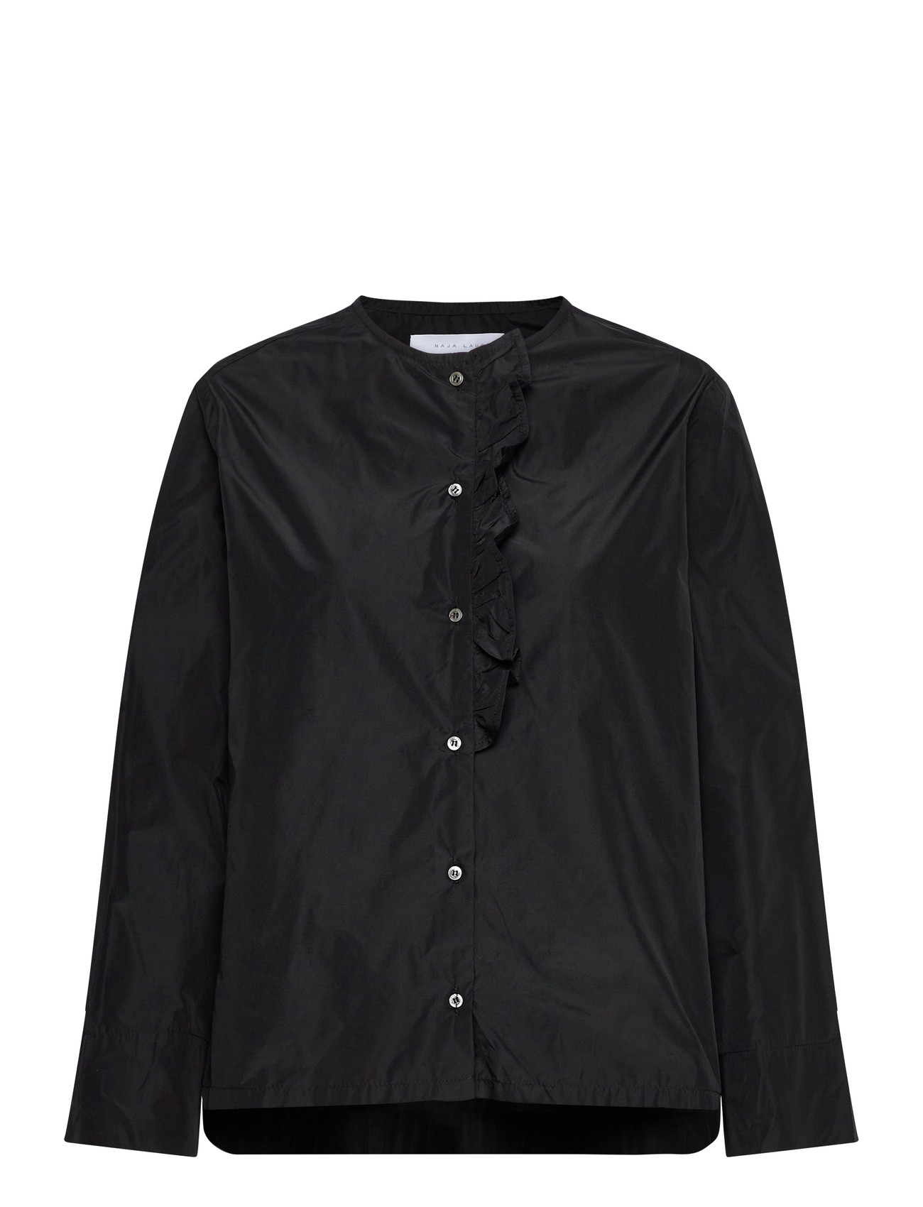 NAJA LAUF Natalia Bluse Taffeta Schwarz - 36 - Damen