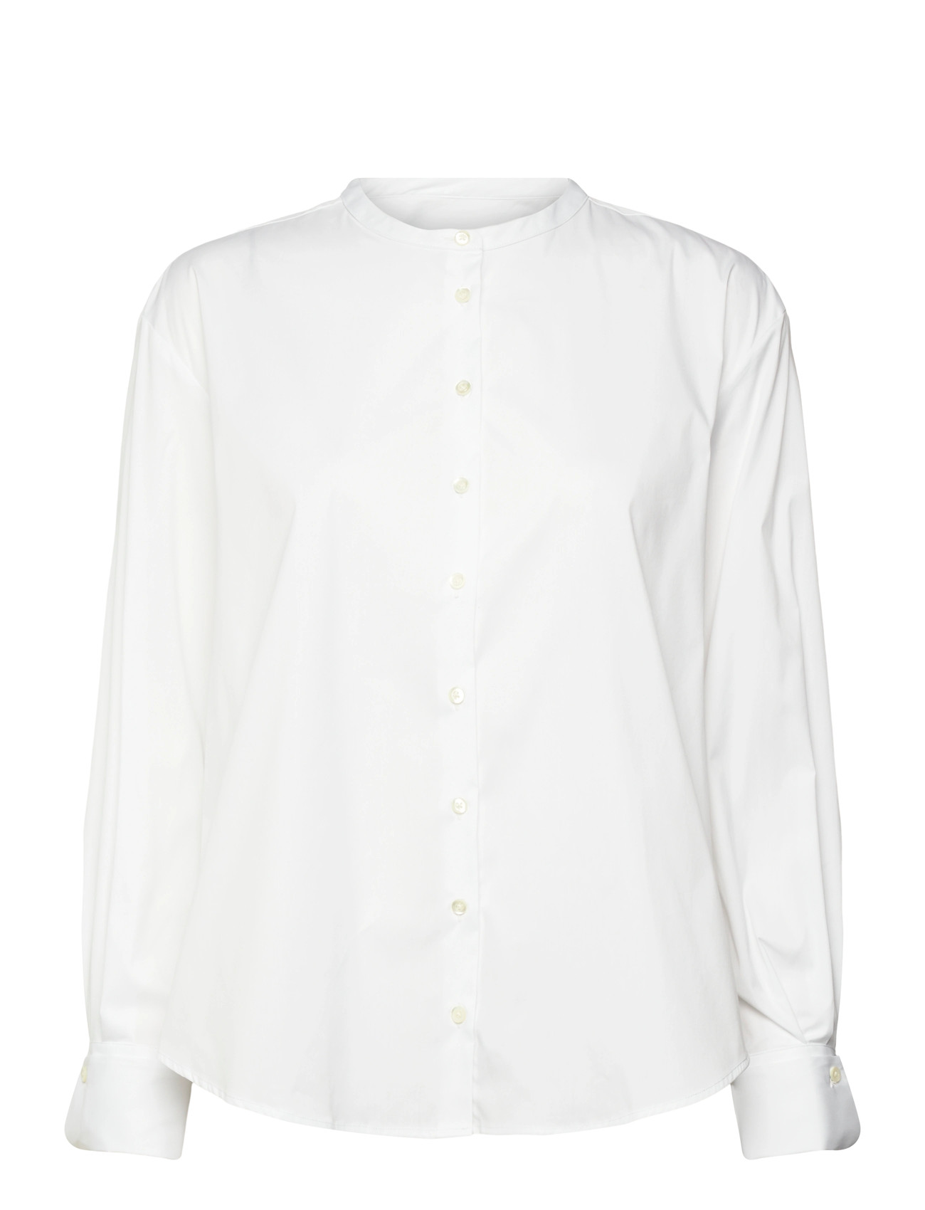 NAJA LAUF Lula Shirt Fancy Poplin Weiß - 34 - Damen