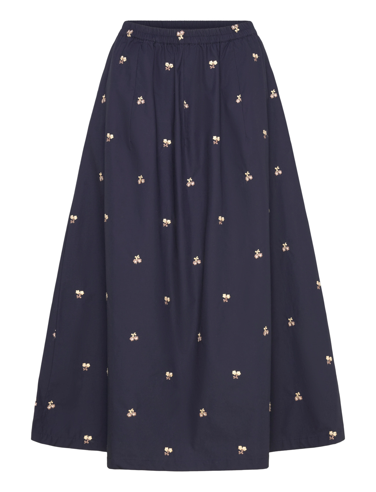 NAJA LAUF Cira Rock Bestickt Flower Navy - 38 - Damen