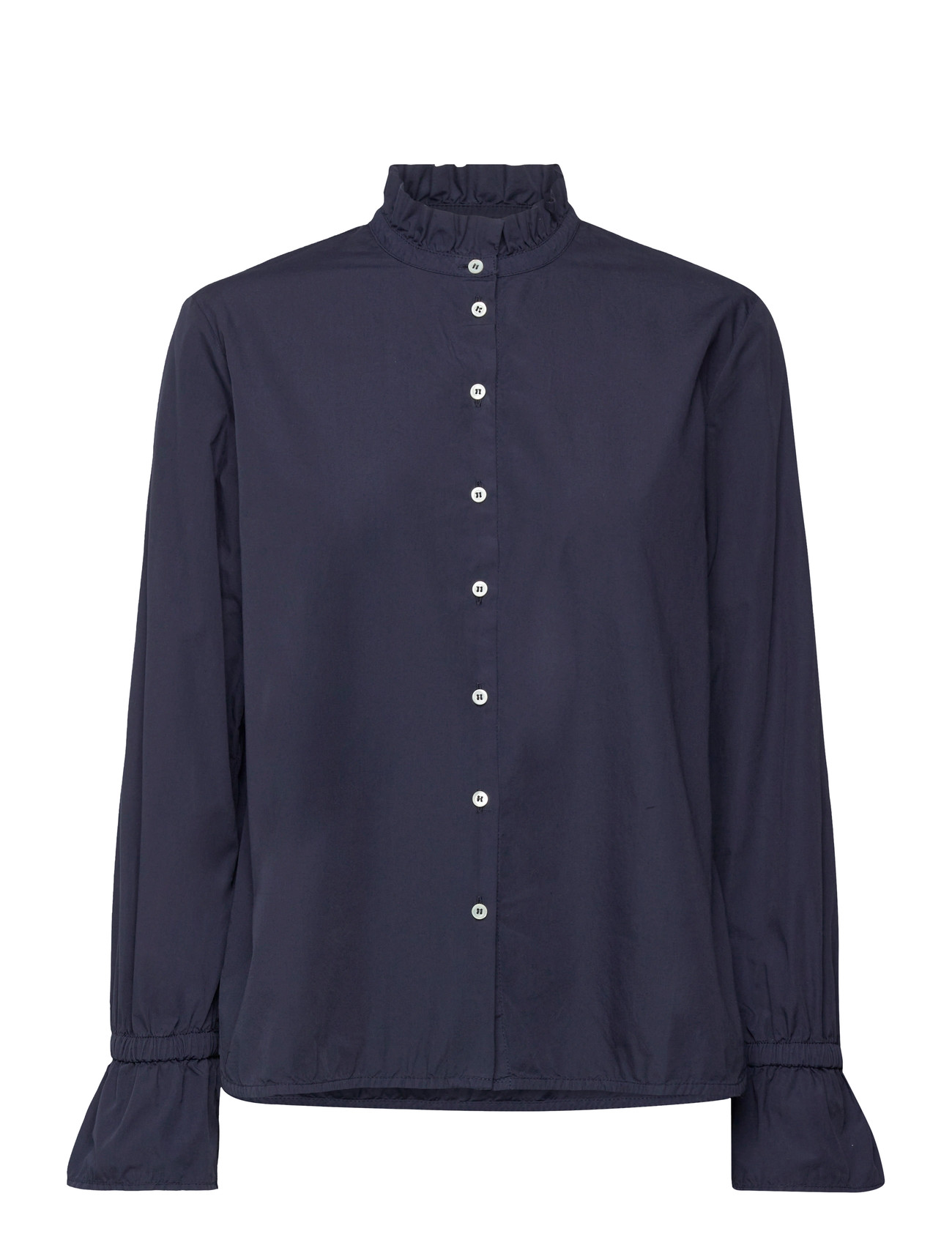 NAJA LAUF Dicte Shirt Paper Touch Navy - 36 - Damen