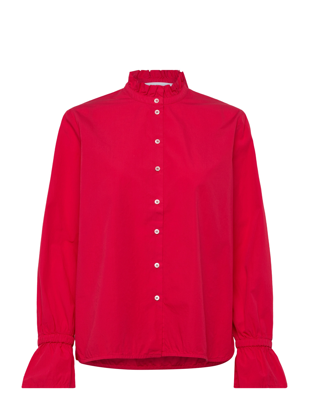 NAJA LAUF Dicte Shirt Paper Touch Rot - 42 - Damen
