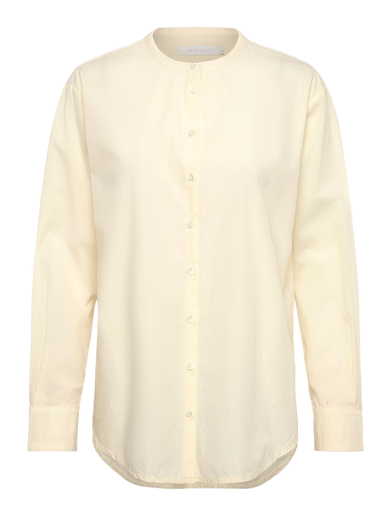 NAJA LAUF Anetta Shirt Paper Touch Cream - 36 - Damen
