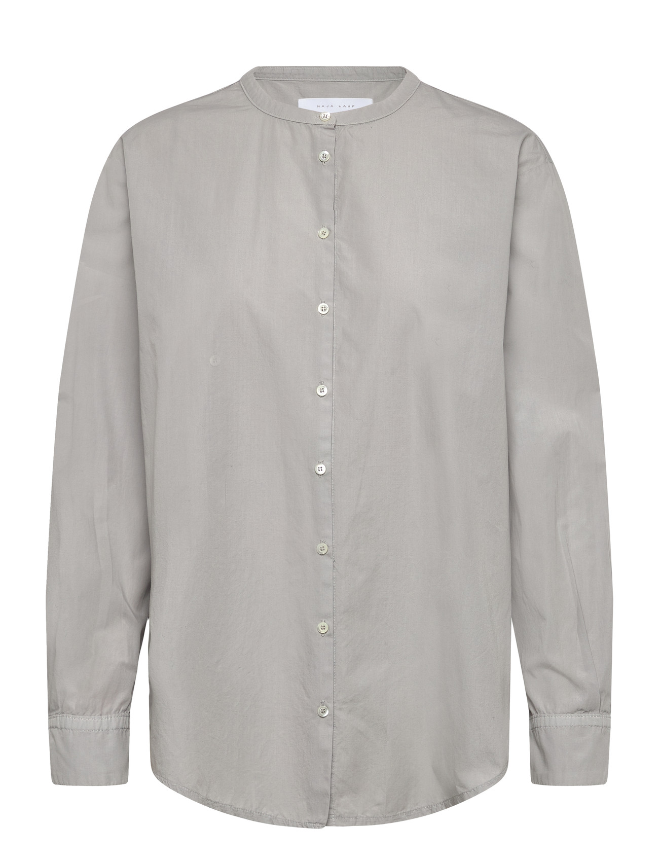 NAJA LAUF Anetta Shirt Paper Touch Grau - 40 - Damen