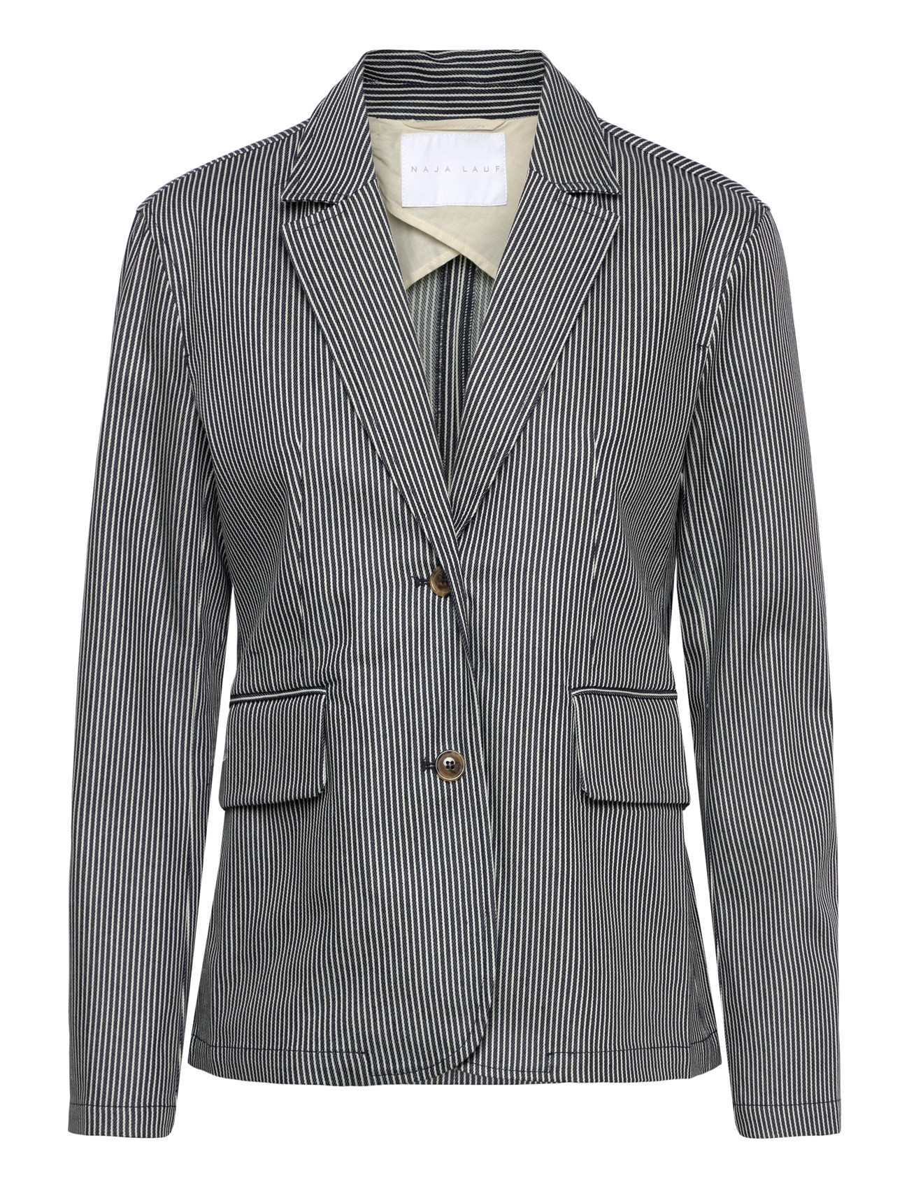 NAJA LAUF Pil Blazer Milkboy Stripe Blau - 32 - Damen