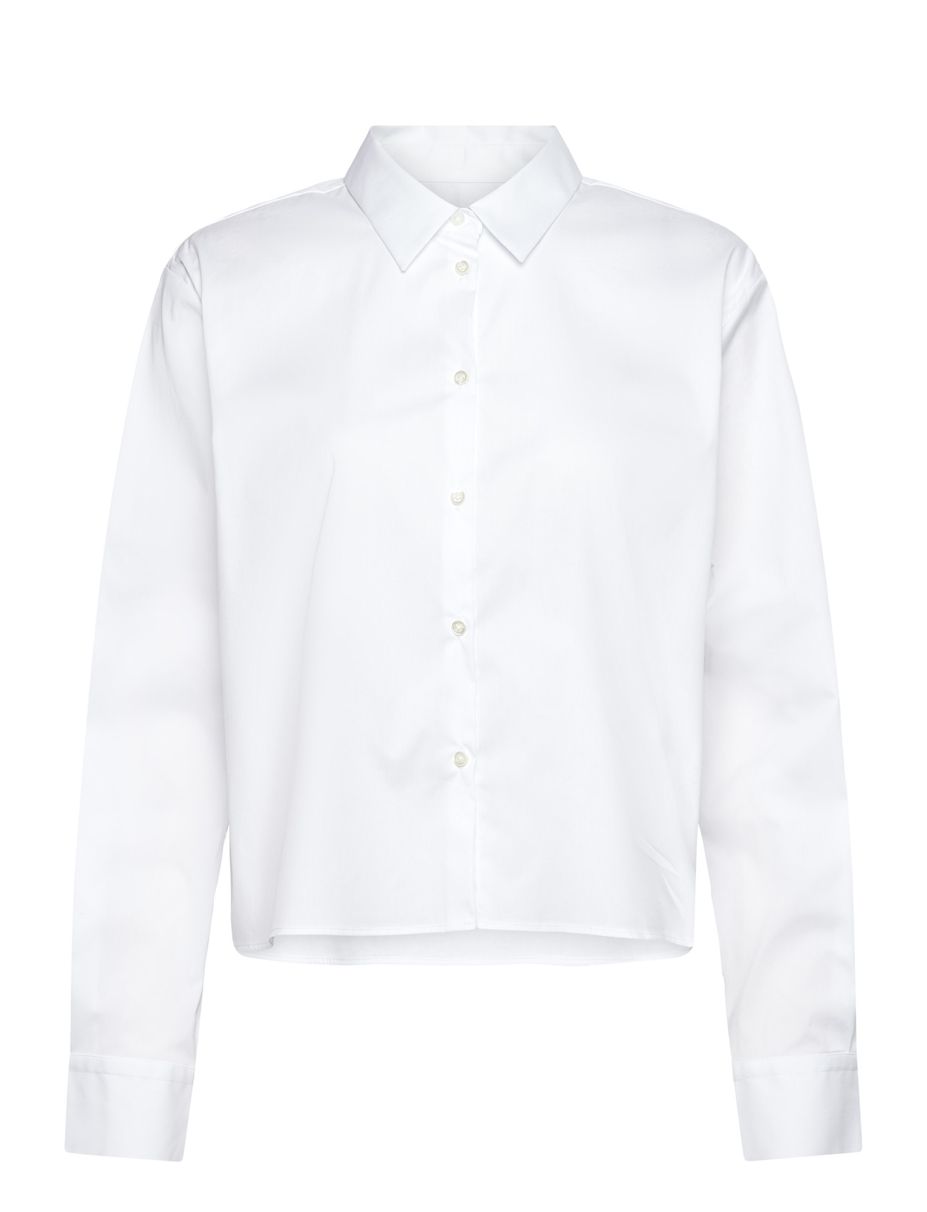 NAJA LAUF Abbi Shirt Fancy Poplin Weiß - 40 - Damen