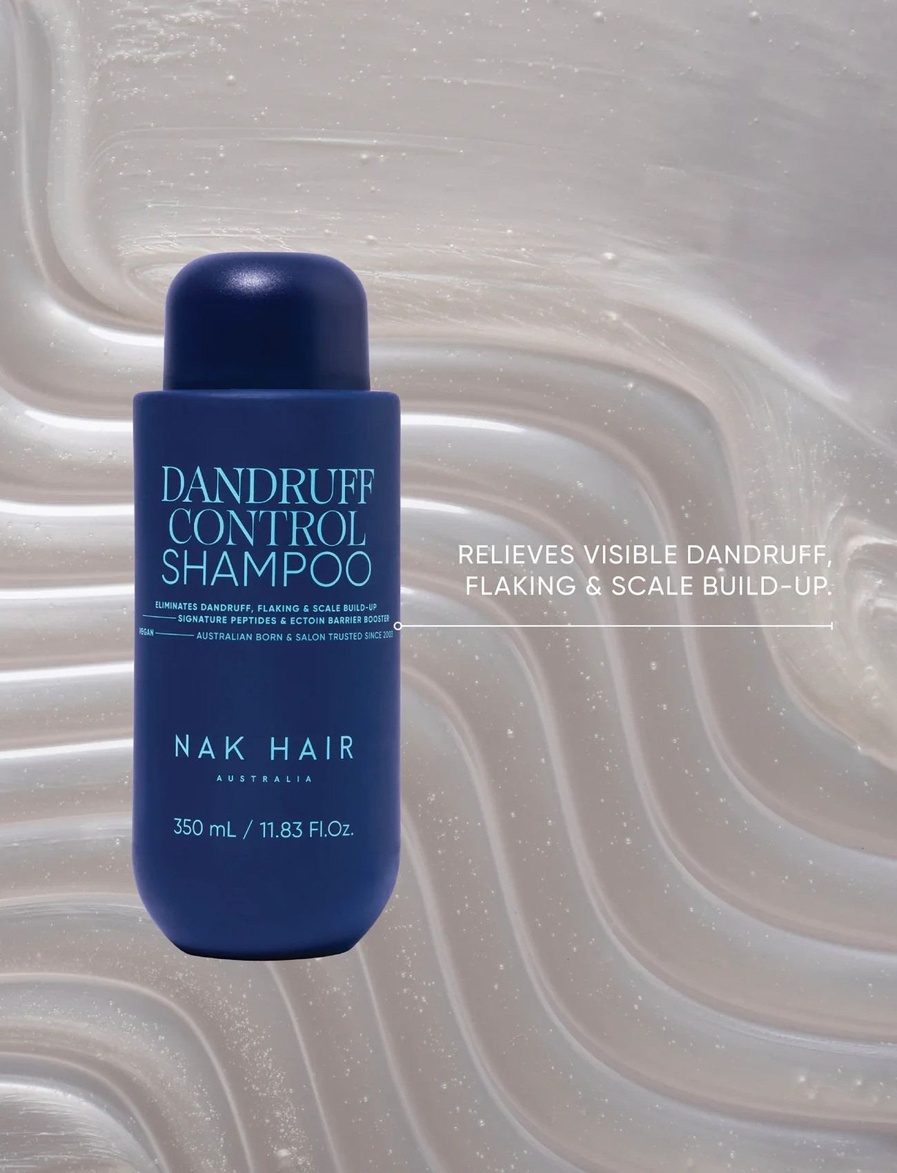 NAK HAIR Dandruff Control Shampoo, 350 ml, Nude, Care > Scalp Care, Dame