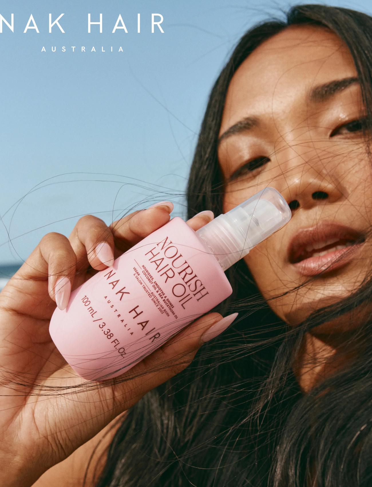 NAK HAIR Nourish Hair Oil, 100 ml, Nude, Pleje > Hårolie, Dame