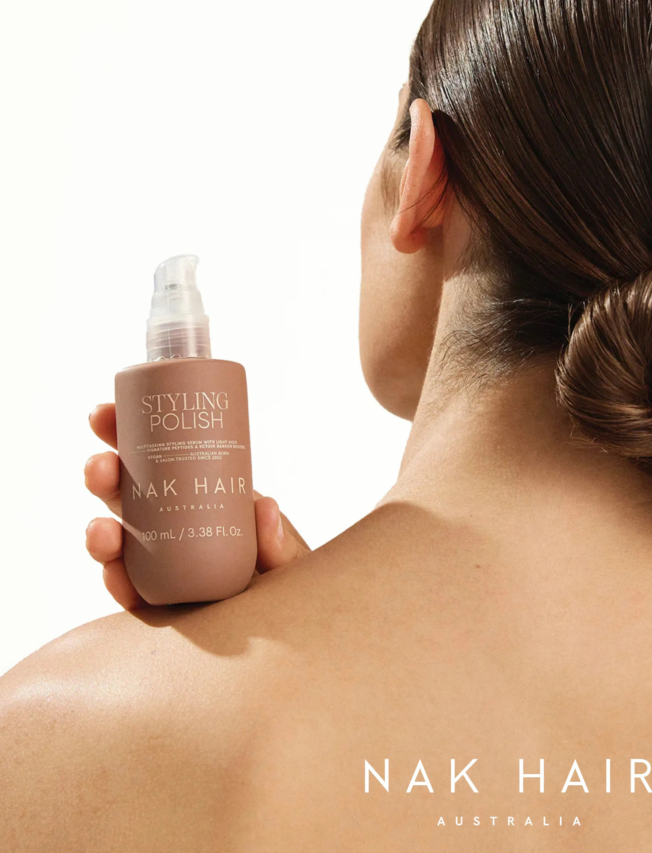 NAK HAIR Styling Polish, 100 ml, Nude, Styling > Stylingcreme, Dame