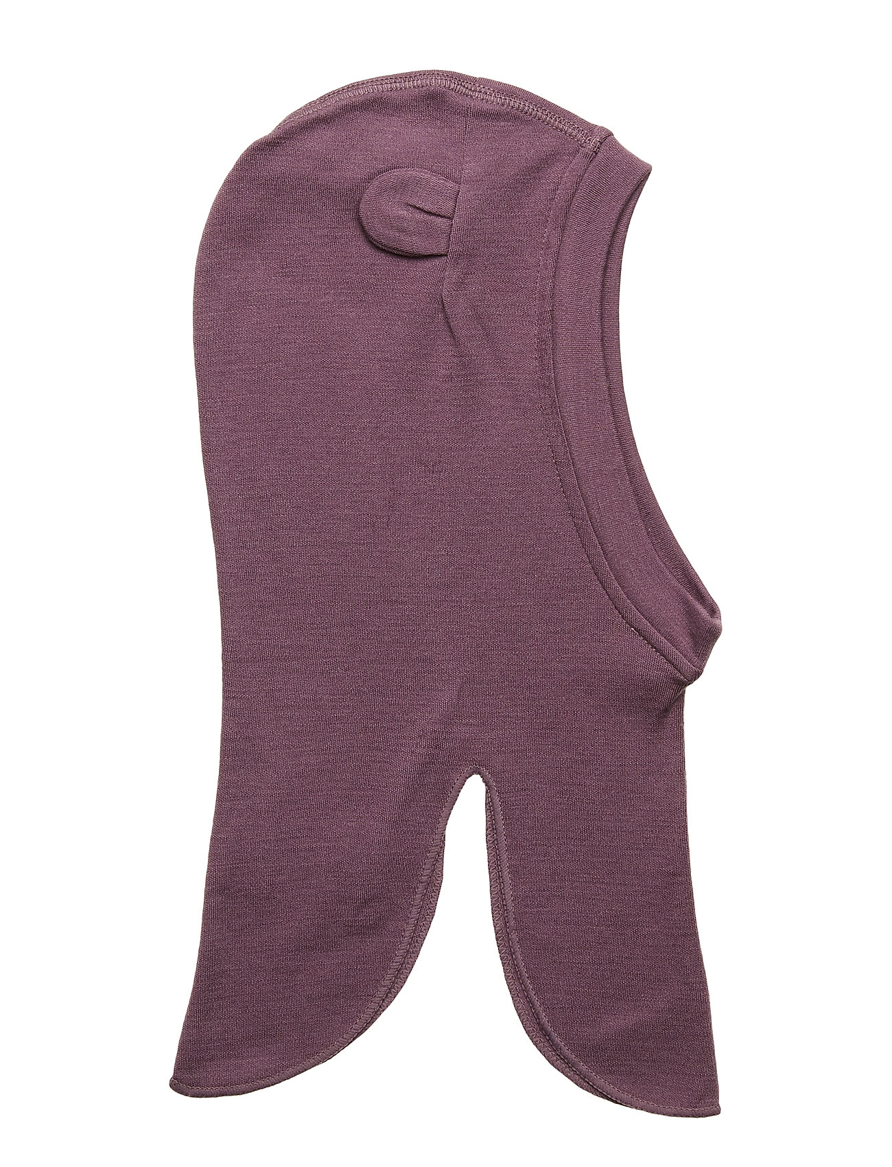 name it NMFWILLIT WOOL BALACLAVA XIX - BLACK PLUM