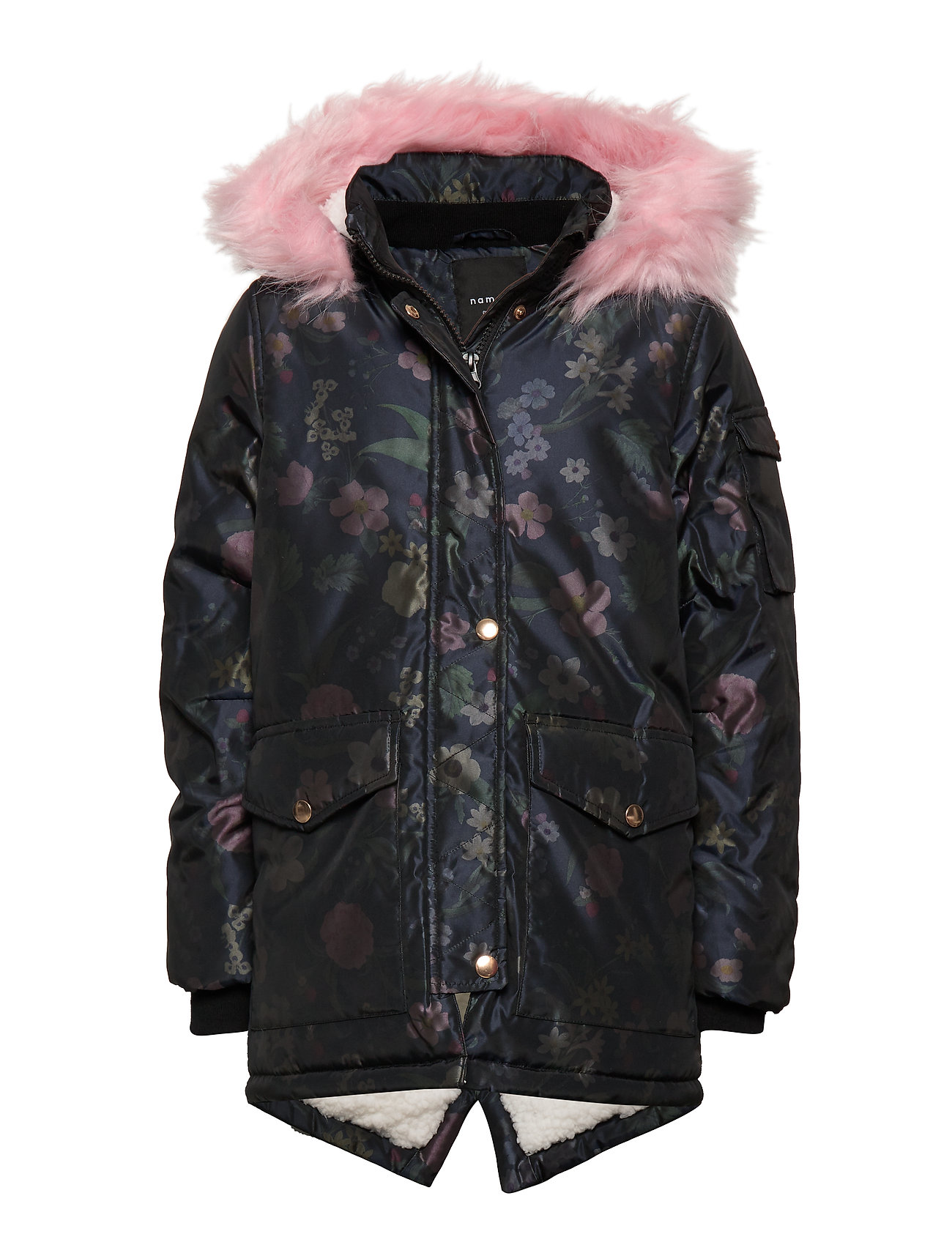 name it NKFMOSA PARKA JACKET - DARK SAPPHIRE