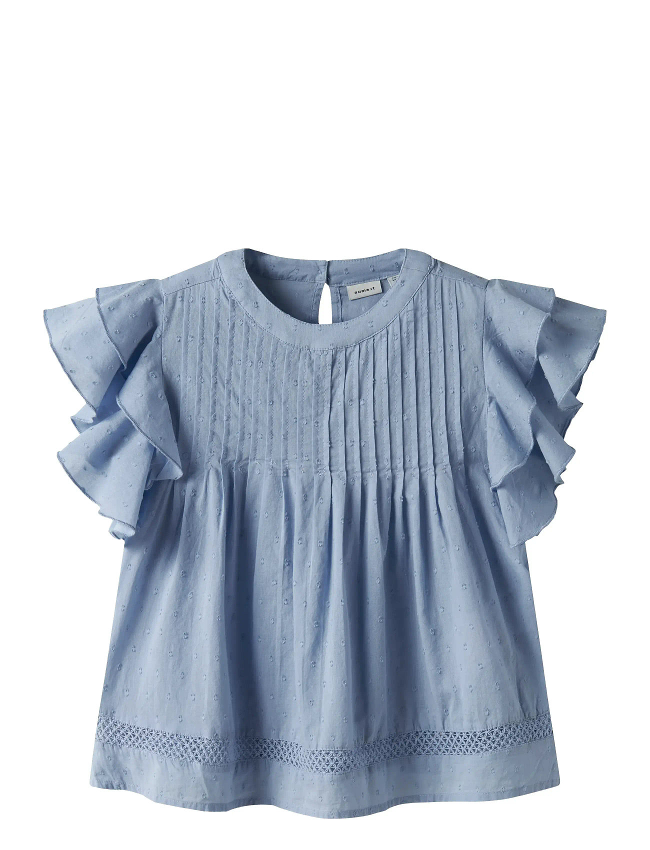 NAME IT Nkffaride Ss Oberteil Noos Blau - 122-128 - Kinder