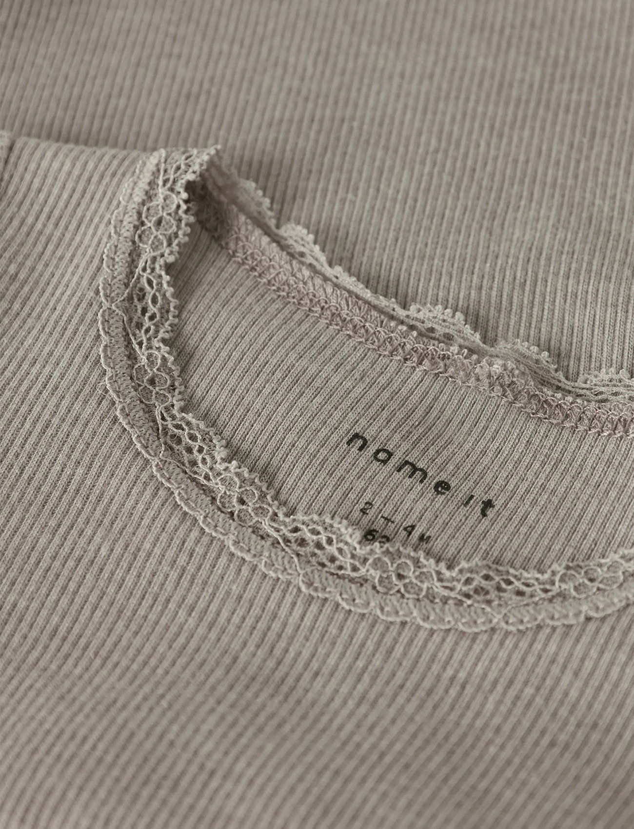 name it Nbfkab Ls Body Noos, 68, Grey, Bodys > Langærmede, Børn