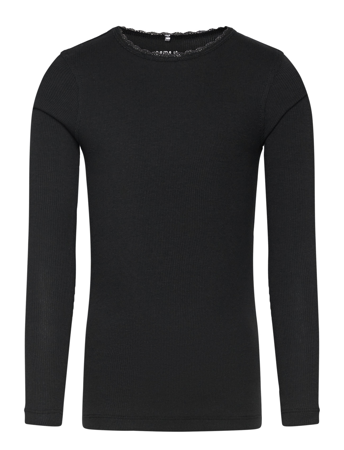 Nkfkab Ls Slim Top Noos Black Name It