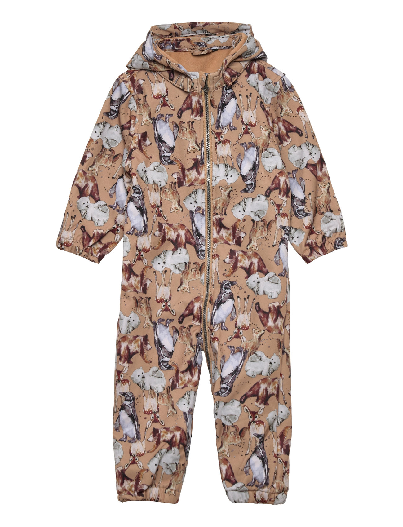 Nbnalfa Suit Young Animals Fo Outerwear Coveralls Softshell Coveralls Multi/patterned Name It