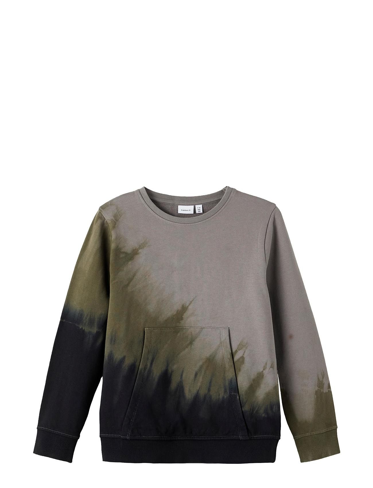 Nkmneskin Ls Sweat Bru Tops Sweatshirts & Hoodies Sweatshirts Multi/patterned Name It