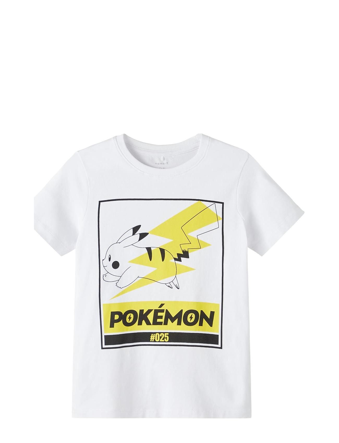 name it Nkmfreddie Pokemon Ss Top Box Bfu T-shirt Hvid Name It*Betinget Tilbud