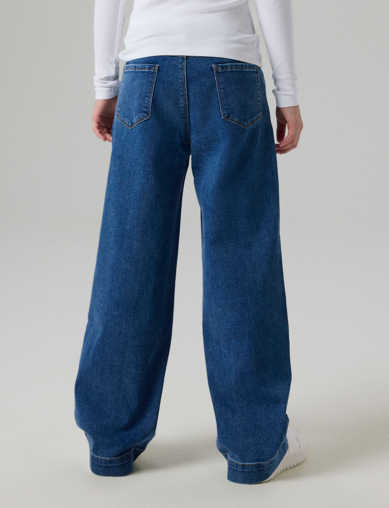 Jean Large Pour Fille Name It Nkfrose - Modèle 4795-AC J, 99% Coton, Coupe Tendance Automne - 8