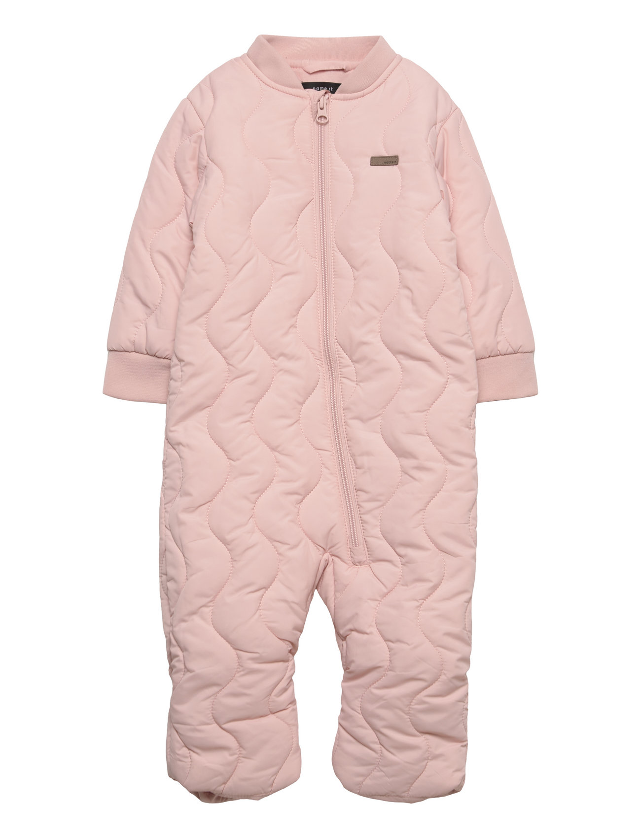 Nbfmars Quilt Suit Tb Outerwear Coveralls Softshell Coveralls Pink Name It