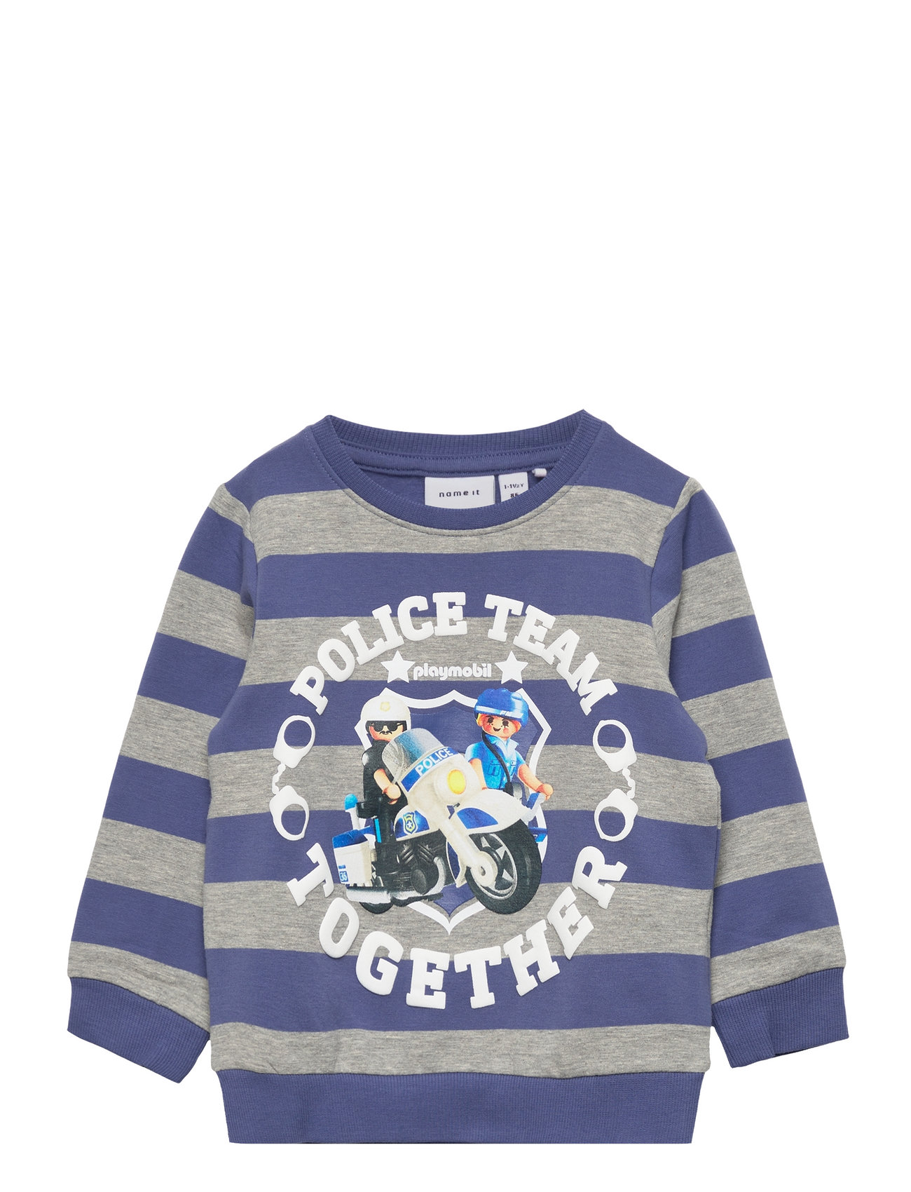 Nmmdes Playmobil Sweat Bru Sky Blue Name It