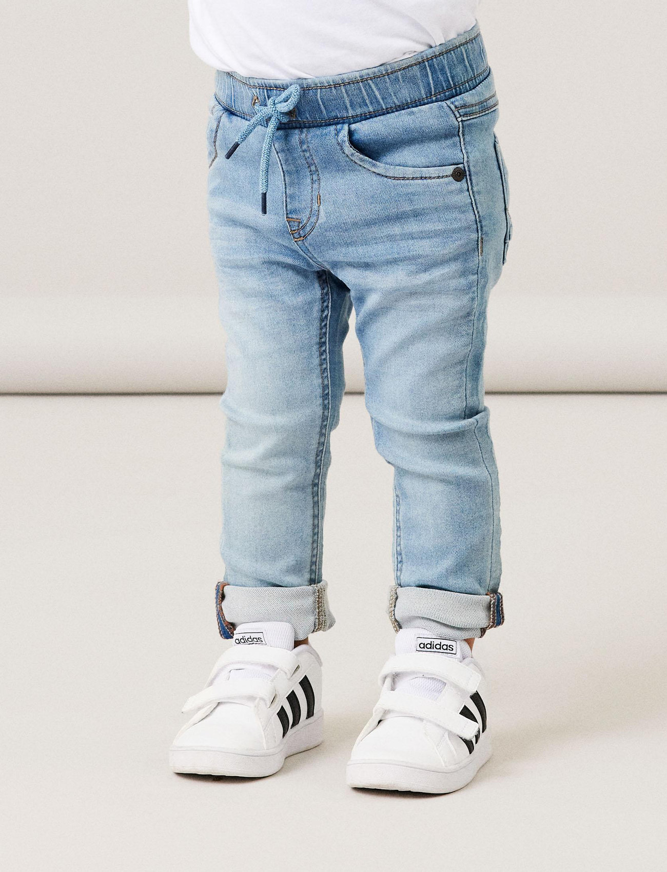 Light Blue Denim Noos Slim Jeans str. 86